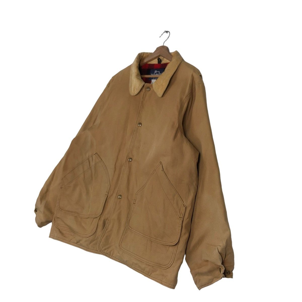 Vintage 🔥VINTAGE 60’s CHORE JACKET WOOLRICH USA BLANKET LINING Size US XL / EU 56 / 4 - 3 Thumbnail