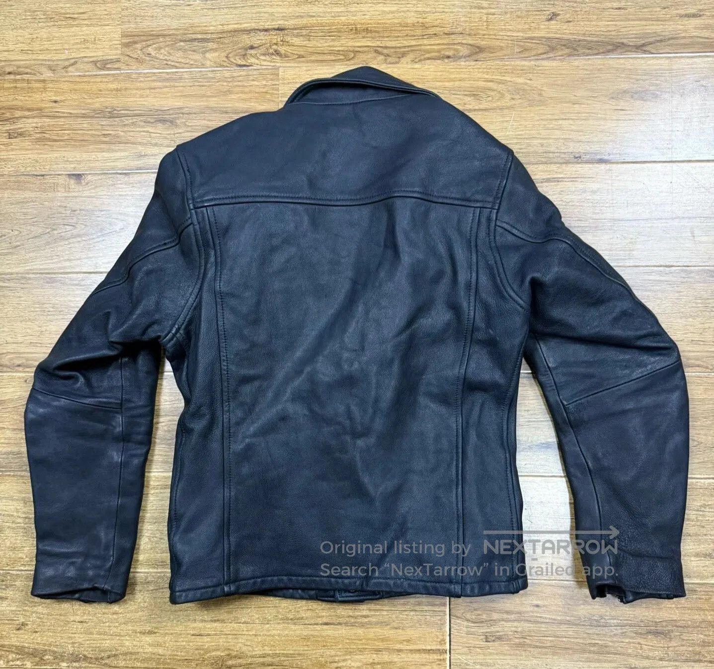 Neighborhood Men's Leather Jacket with Press Studs. Size US M / EU 48-50 / 2 - 2 Thumbnail
