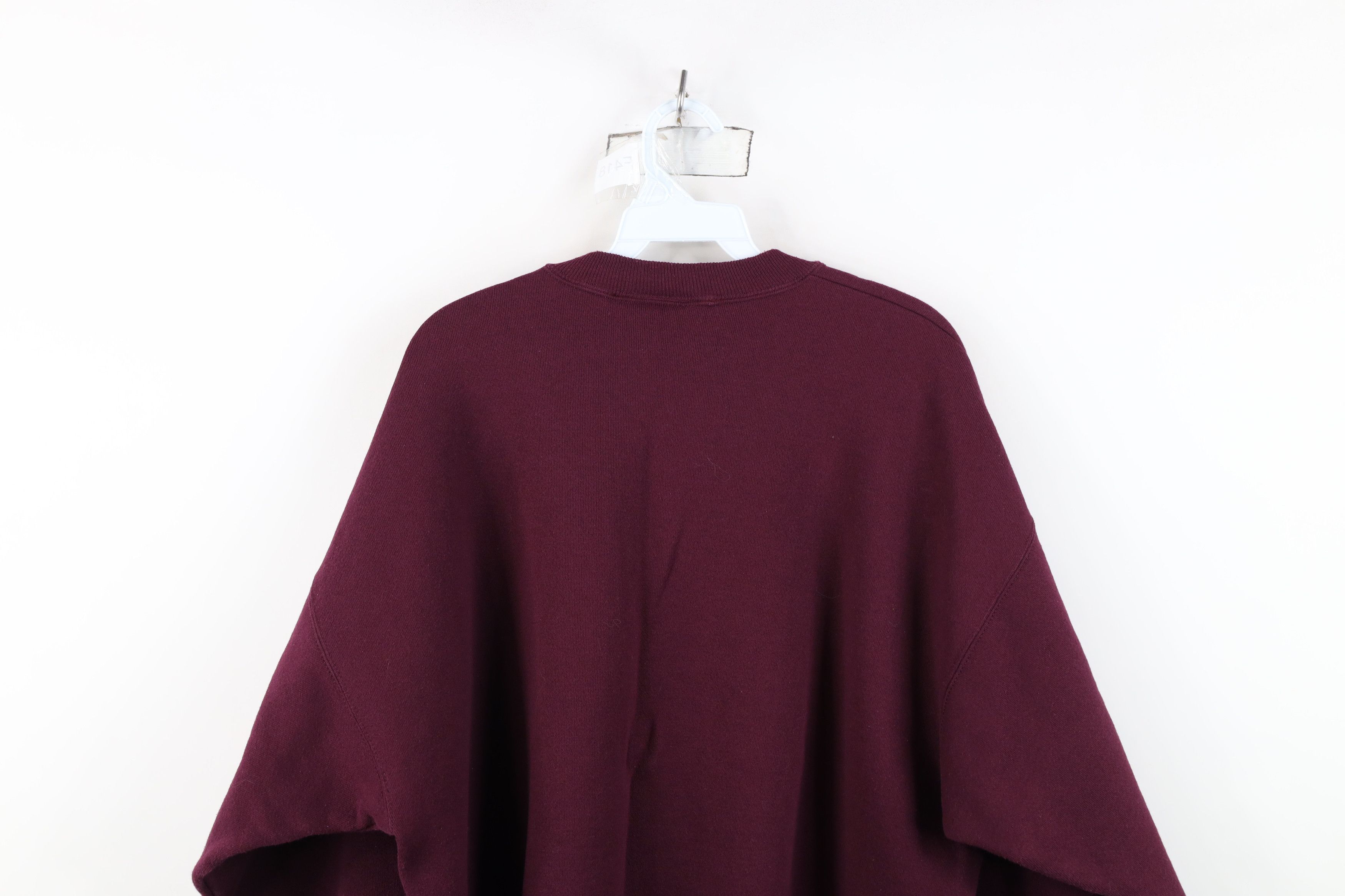 Vintage Vintage 90s Streetwear Harrods Crewneck Sweatshirt Purple Size US XL / EU 56 / 4 - 9 Thumbnail