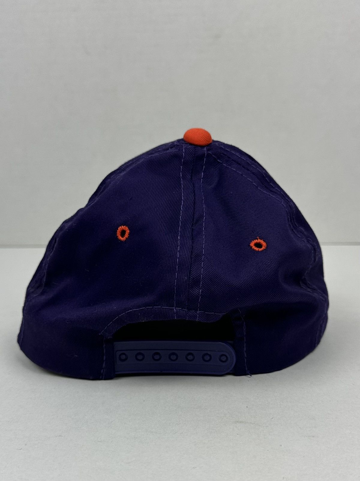 NBA Vintage 90s Pheonix Suns NBA Snapback Hat Cap Purple/Orange Size ONE SIZE - 4 Thumbnail