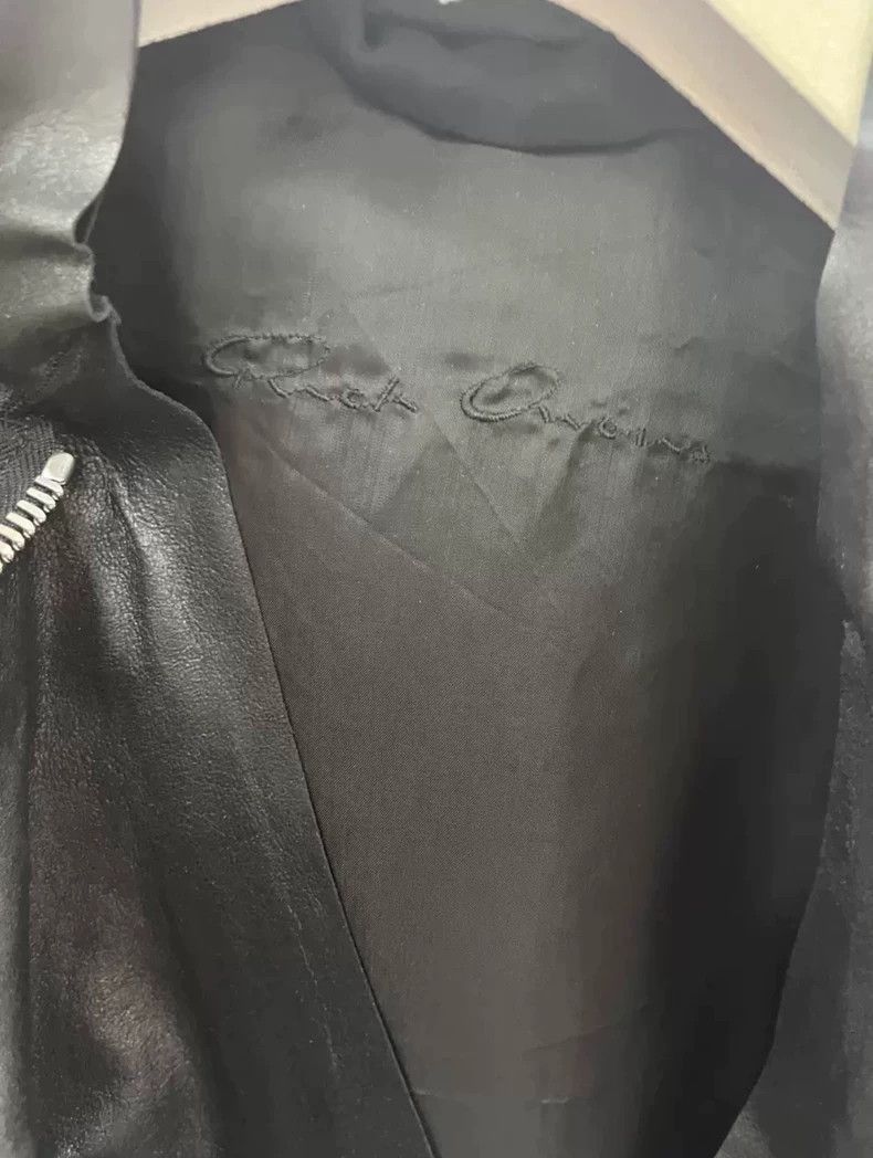 Rick Owens Rick Owens Suede tulle motorcycle jacket-2506 Size US S / EU 44-46 / 1 - 4 Thumbnail