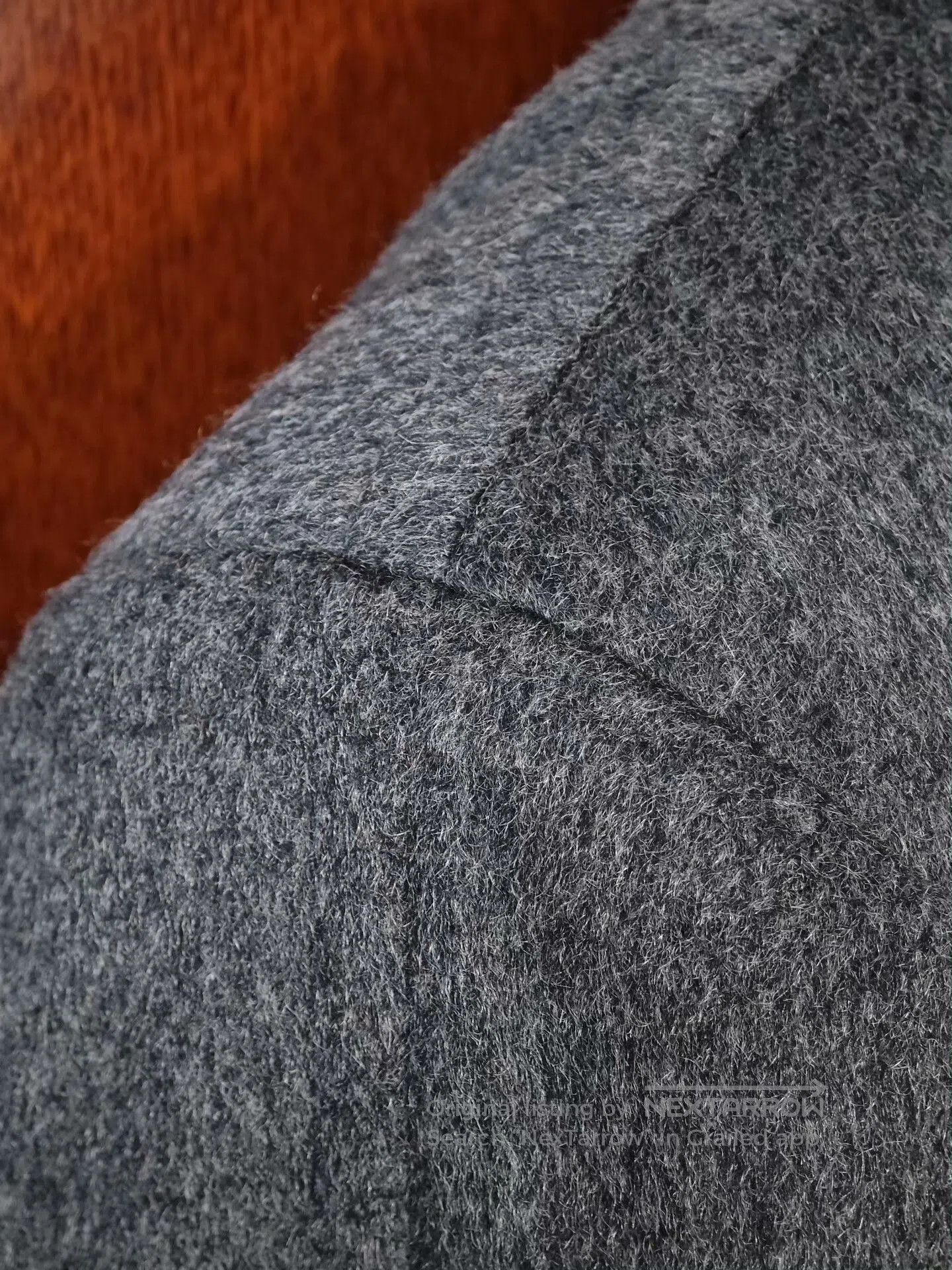Japanese Brand Tibbett Double-Breasted Cashmere Coat. Size US M / EU 48-50 / 2 - 4 Thumbnail
