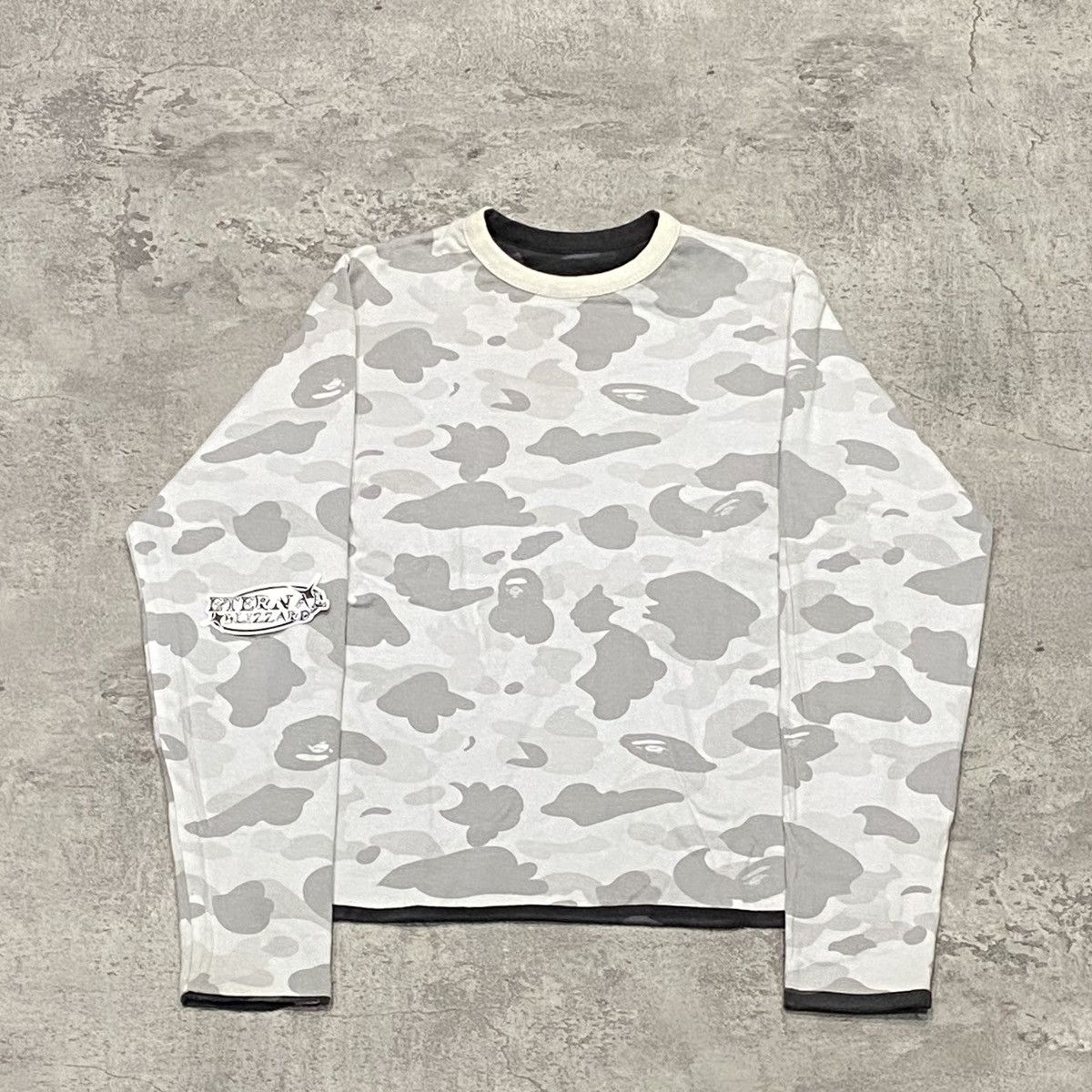 Bape APEE Reversible Camo Long Sleeve Tshirt Size S / US 4 / IT 40 - 1 Thumbnail