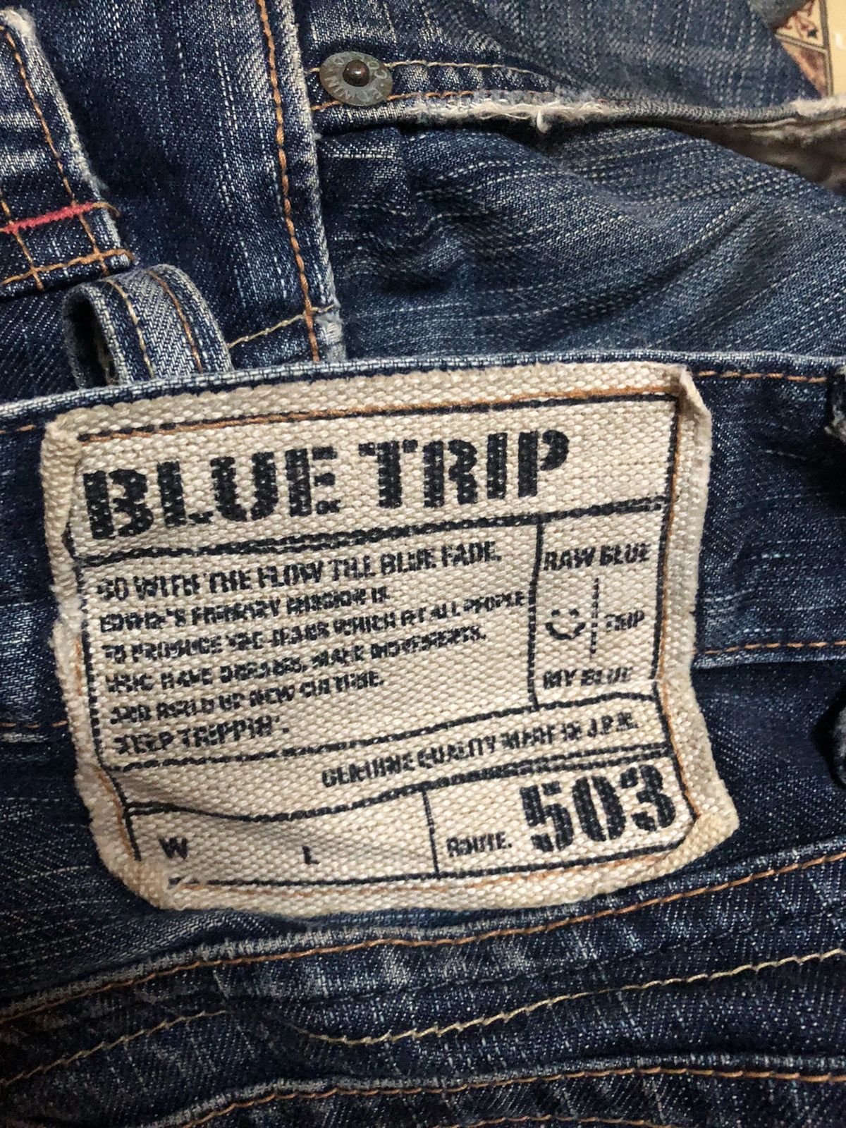 Edwin × If Six Was Nine × Le Grande Bleu (L.G.B.) Edwin Blue Trip Flare Denim Pants Size US 36 / EU 52 - 4 Thumbnail