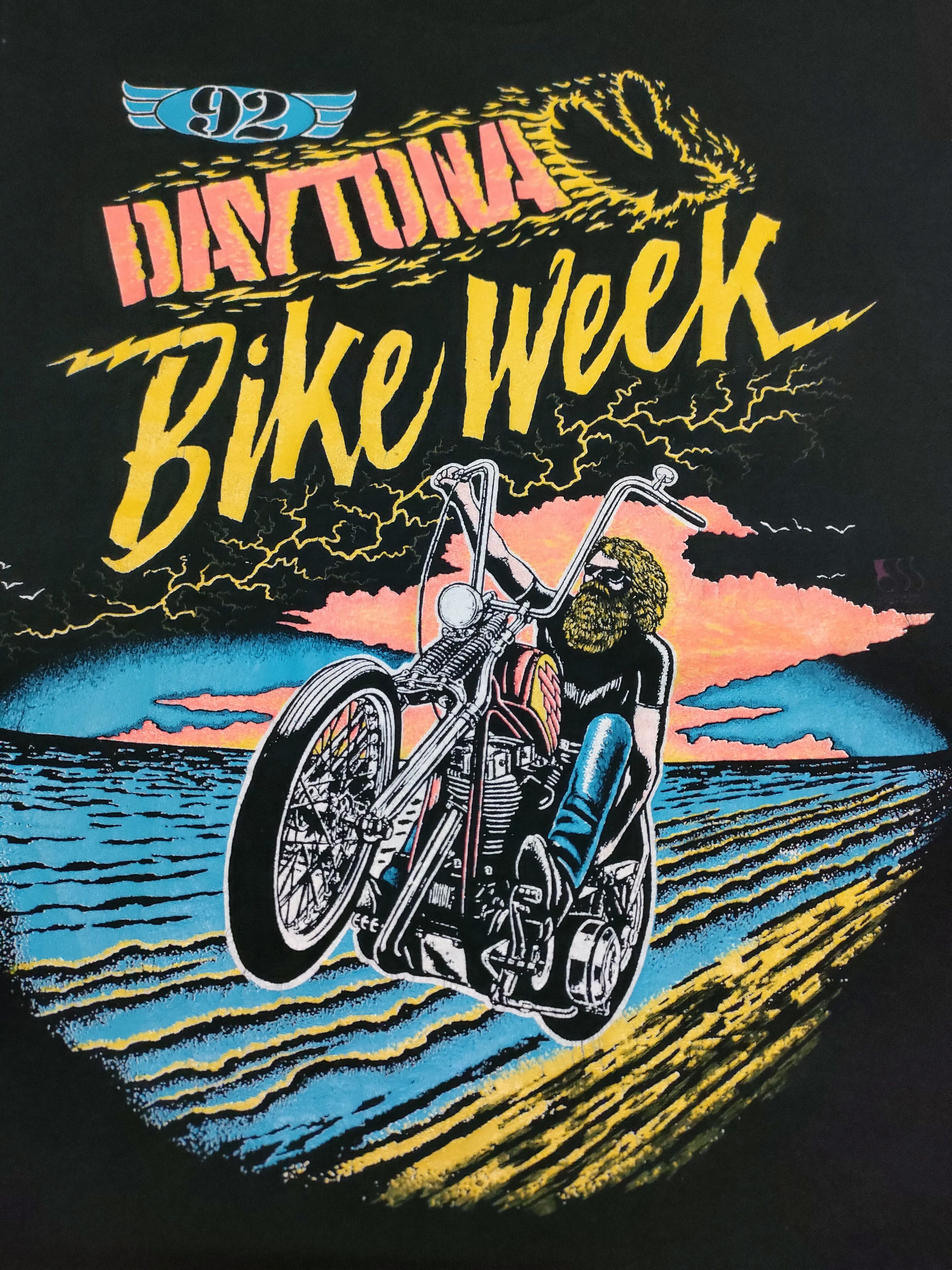 Harley Davidson × Vintage Vintage Bike Week Daytona Harley Davidson 3D Emblem T-Shirt Size US M / EU 48-50 / 2 - 7 Thumbnail