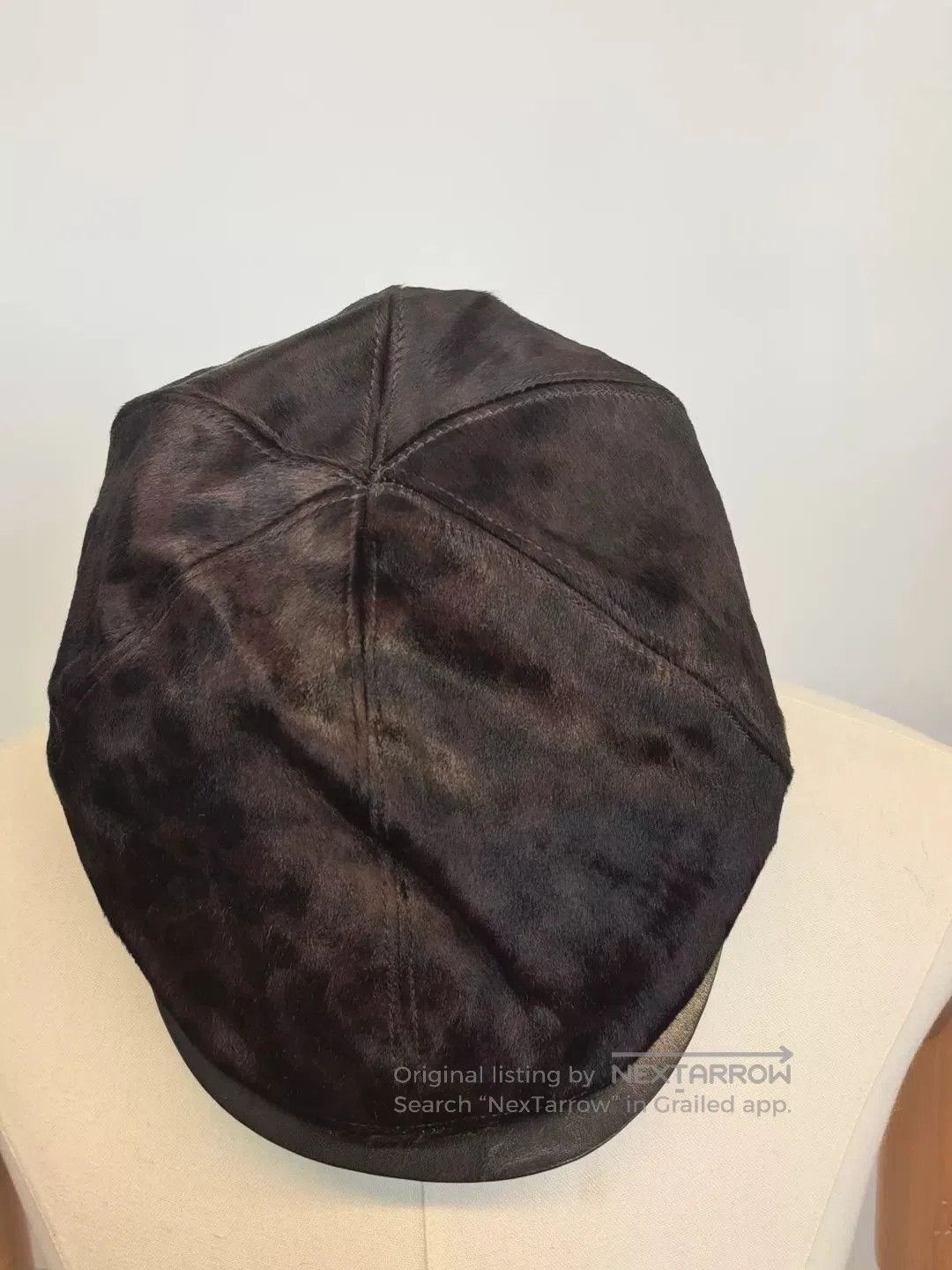 Burberry Burberry Men's Leather Beret Hat M. Size ONE SIZE - 2 Thumbnail