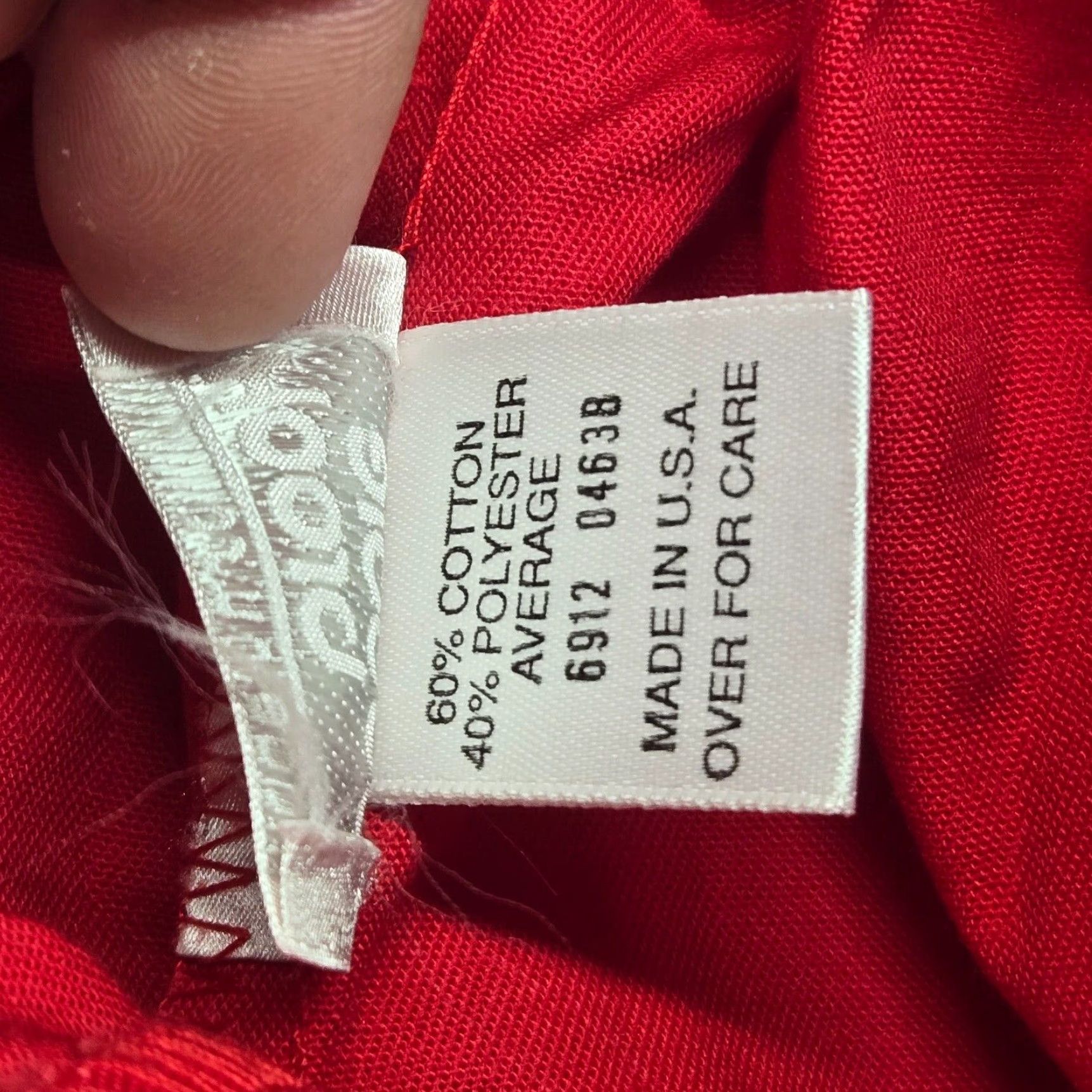 Vintage Bobbie Brooks Women's Red Lounge Pants Sweat Elastic Waist Adult Size 8 Size 30" / US 8 / IT 44 - 4 Thumbnail