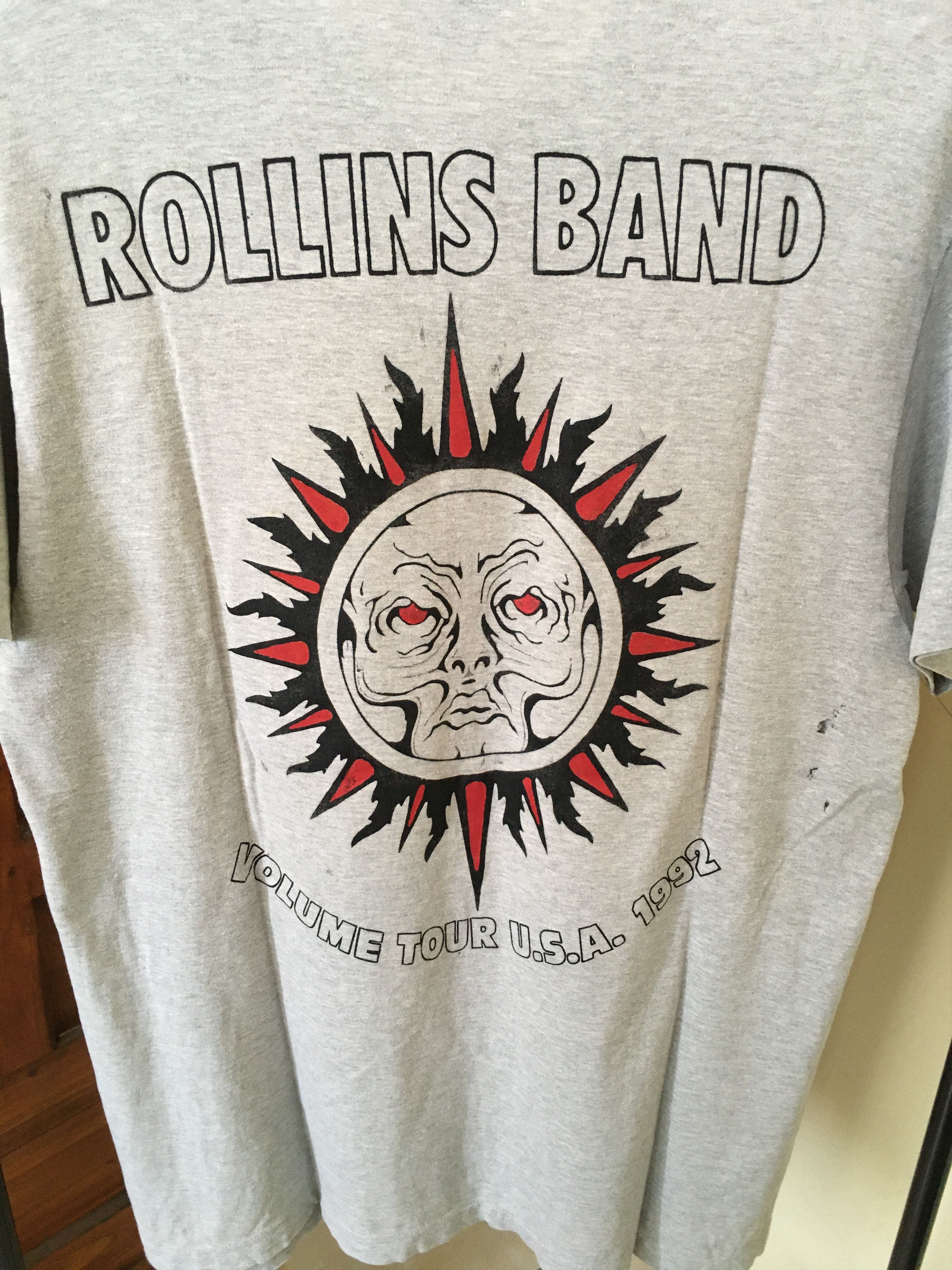 Hanes Vintage Rollins Band Volume Tour 1992 Shirt Band | punk Size US L / EU 52-54 / 3 - 5 Thumbnail