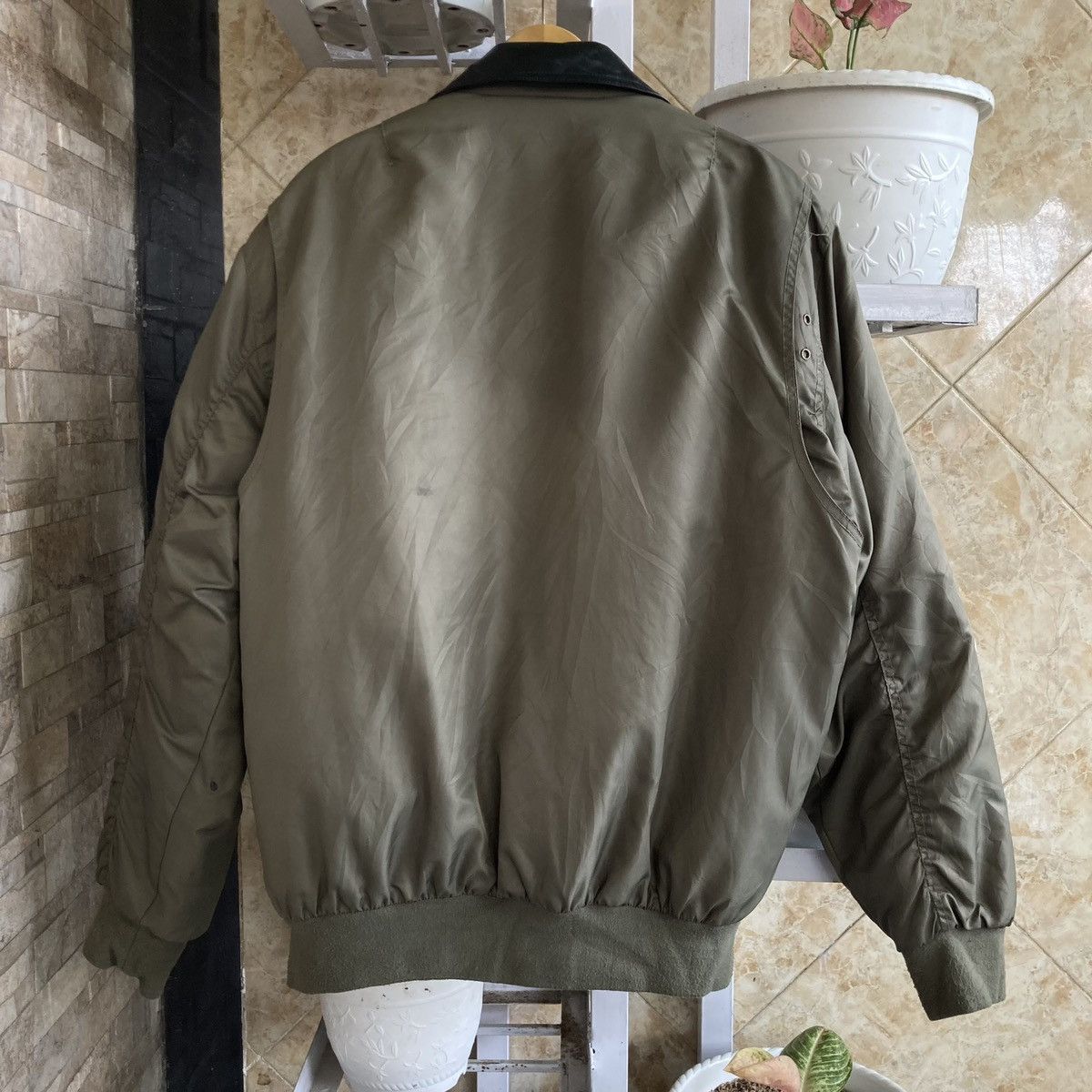 Vintage Vtg Wevic Air Fly Force US Army MA Bomber Military OG Jacket Size US XXL / EU 58 / 5 - 8 Thumbnail