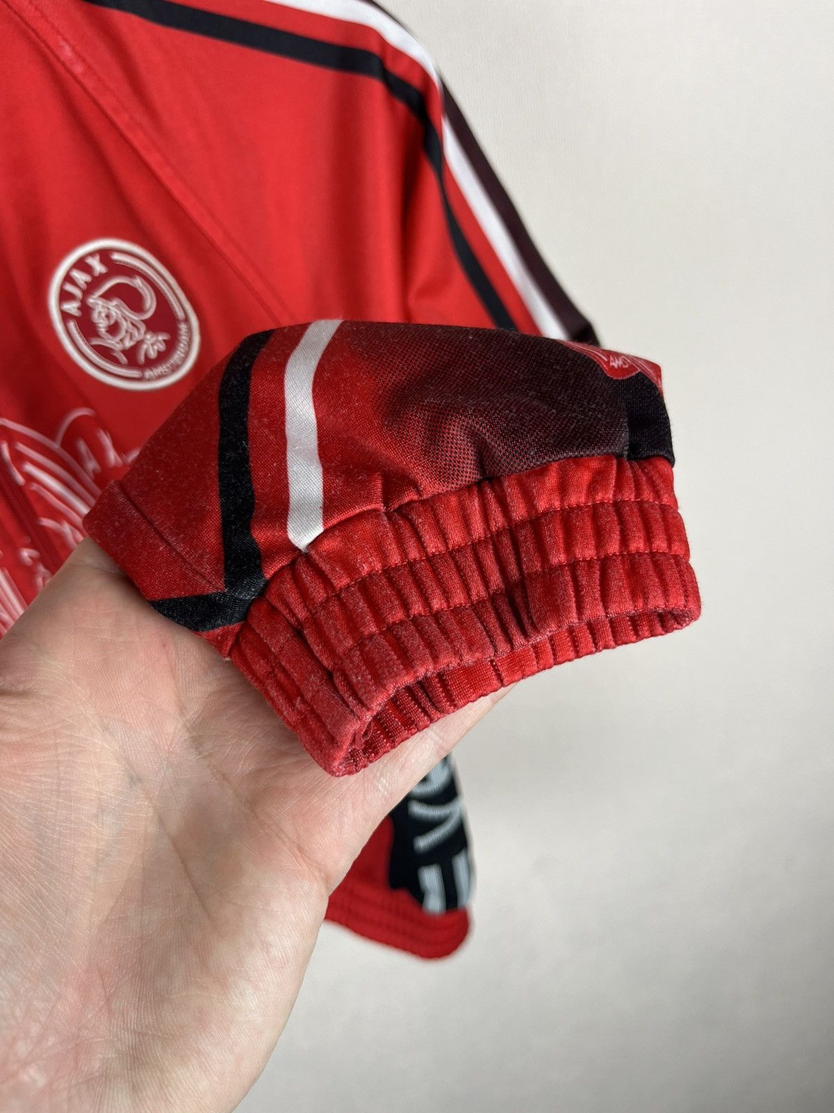 Umbro UMBRO AJAX AMSTERDAM TRACK SUIT JACKET FOOTBALL UMBRO RARE Size US XXS / EU 40 - 6 Thumbnail