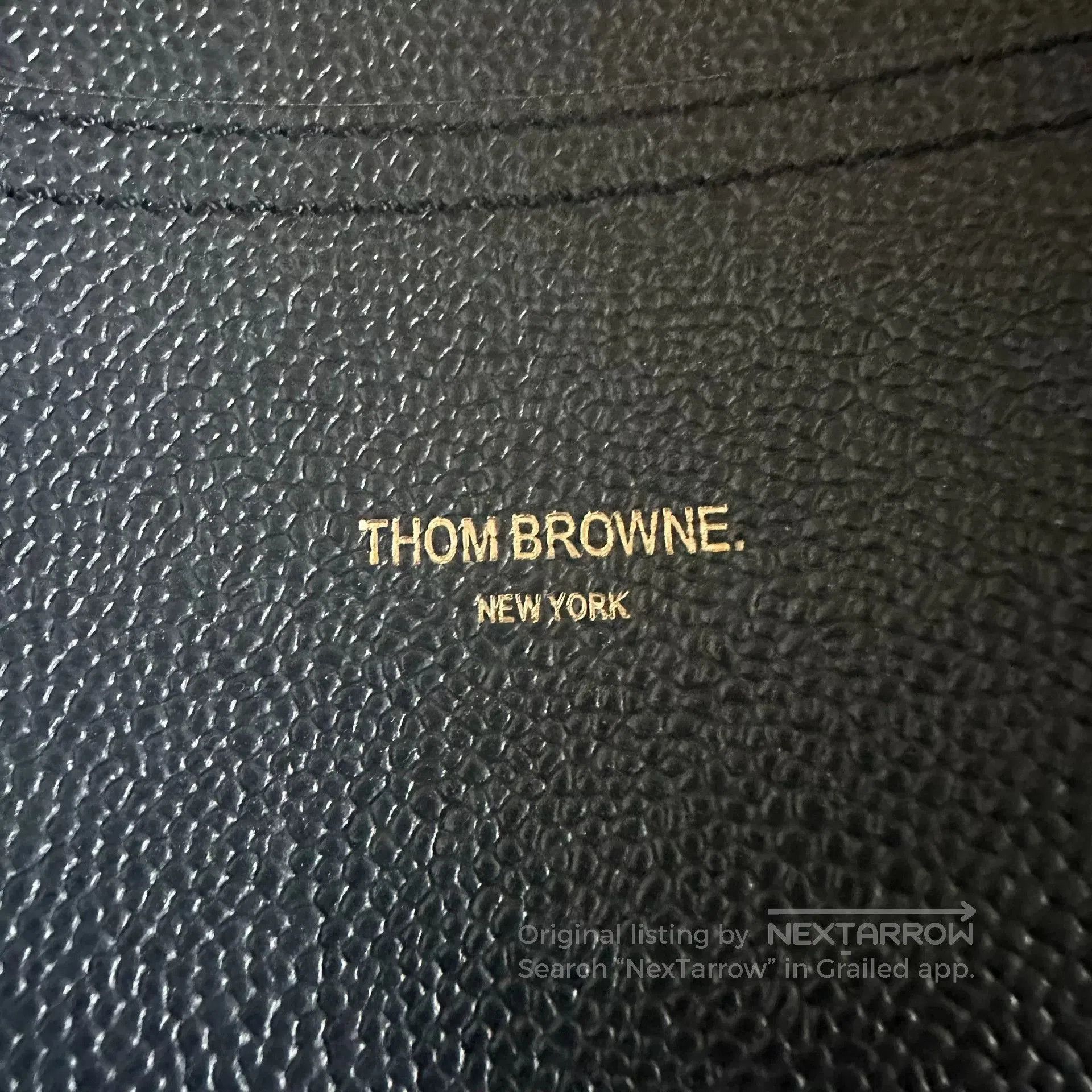 Thom Browne Thom Browne Four Stripe Commuter Briefcase. Size ONE SIZE - 3 Thumbnail