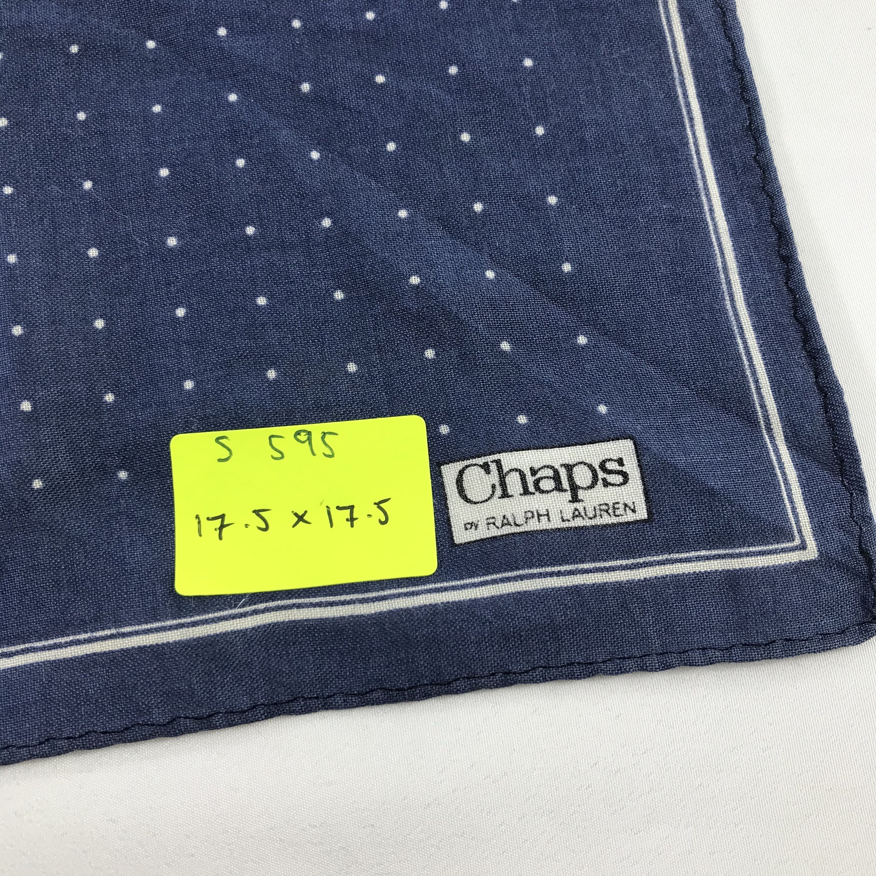 Chaps Ralph Lauren × Vintage Chaps Ralph Lauren Bandana / Handkerchief /Neckerchief -S595 Size ONE SIZE - 5 Thumbnail