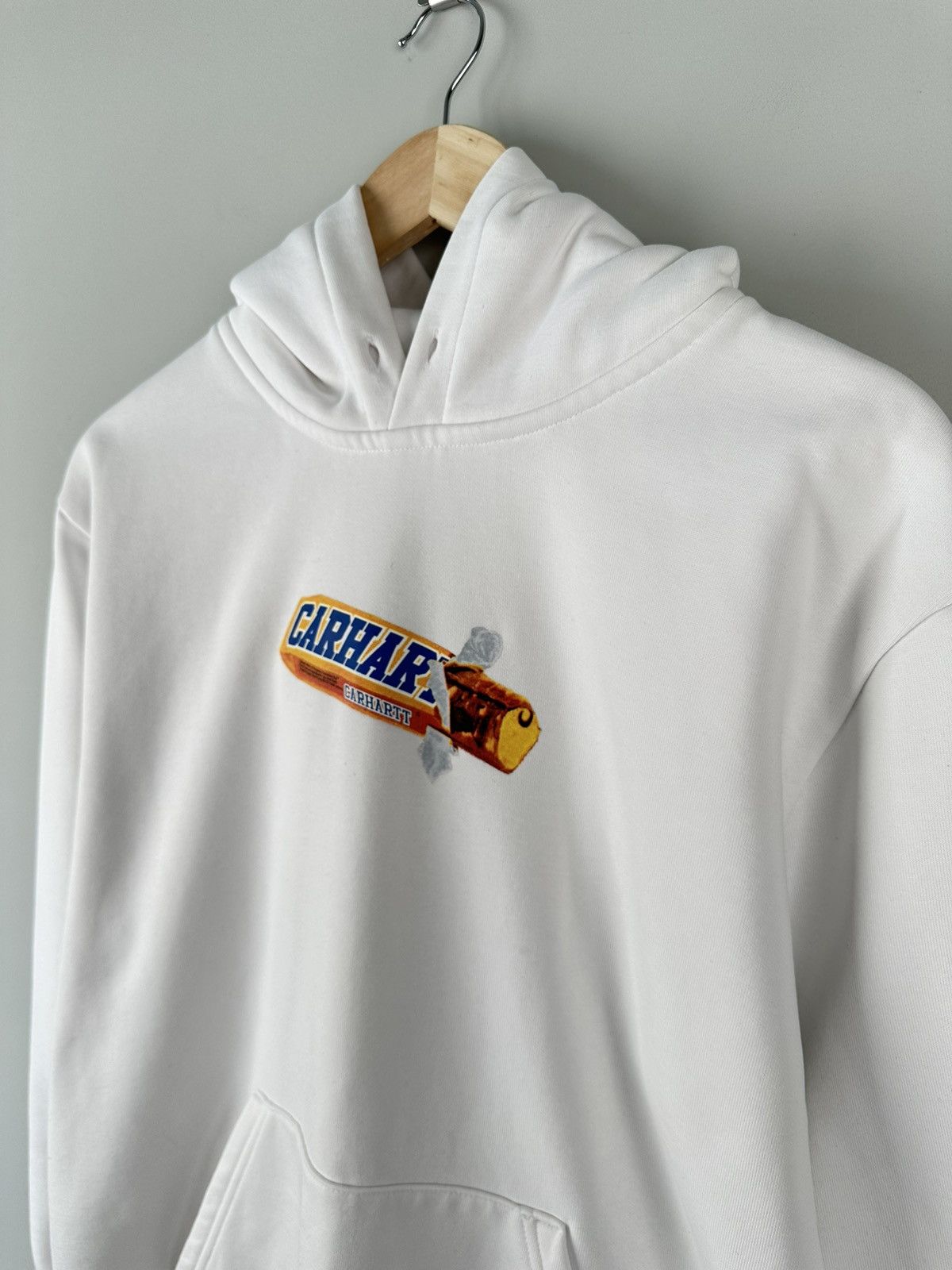 Carhartt Vintage Y2k Carhartt Snickers Logo Hoodied Oversized Size US M / EU 48-50 / 2 - 6 Thumbnail