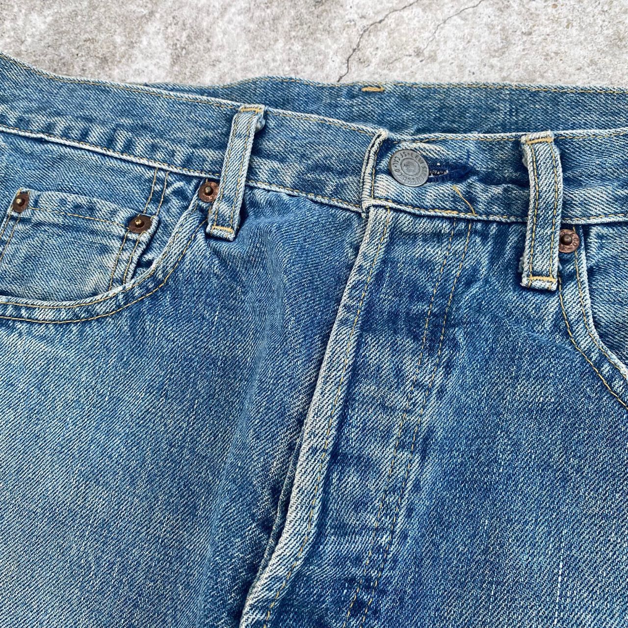 Levi's Vintage Levis 503B Big E Selvegde Redline Denim Size US 32 / EU 48 - 13 Thumbnail