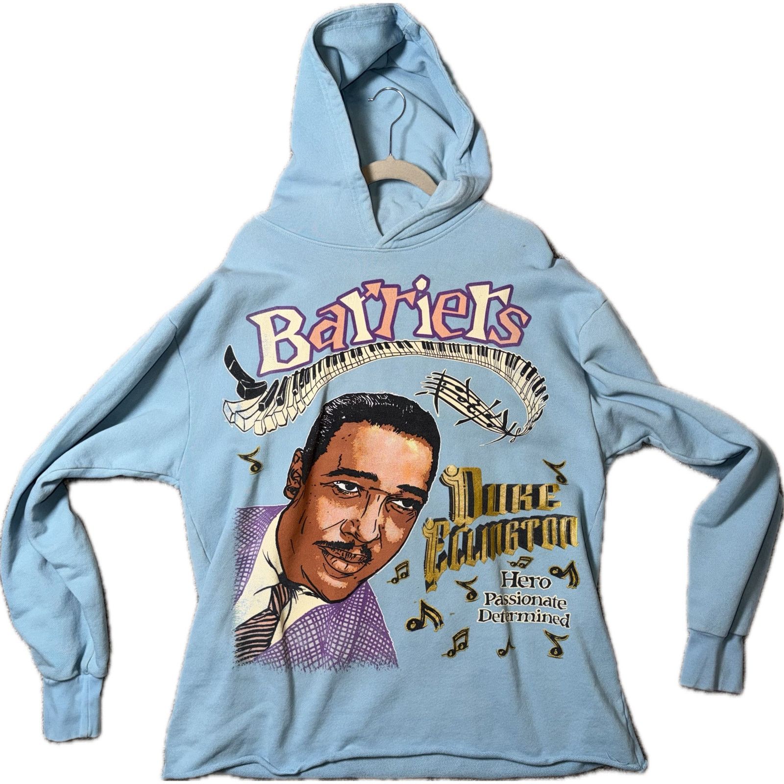 Barriers Barriers Duke Ellington Hoodie Blue XXL Rare Size US XXL / EU 58 / 5 - 1 Thumbnail