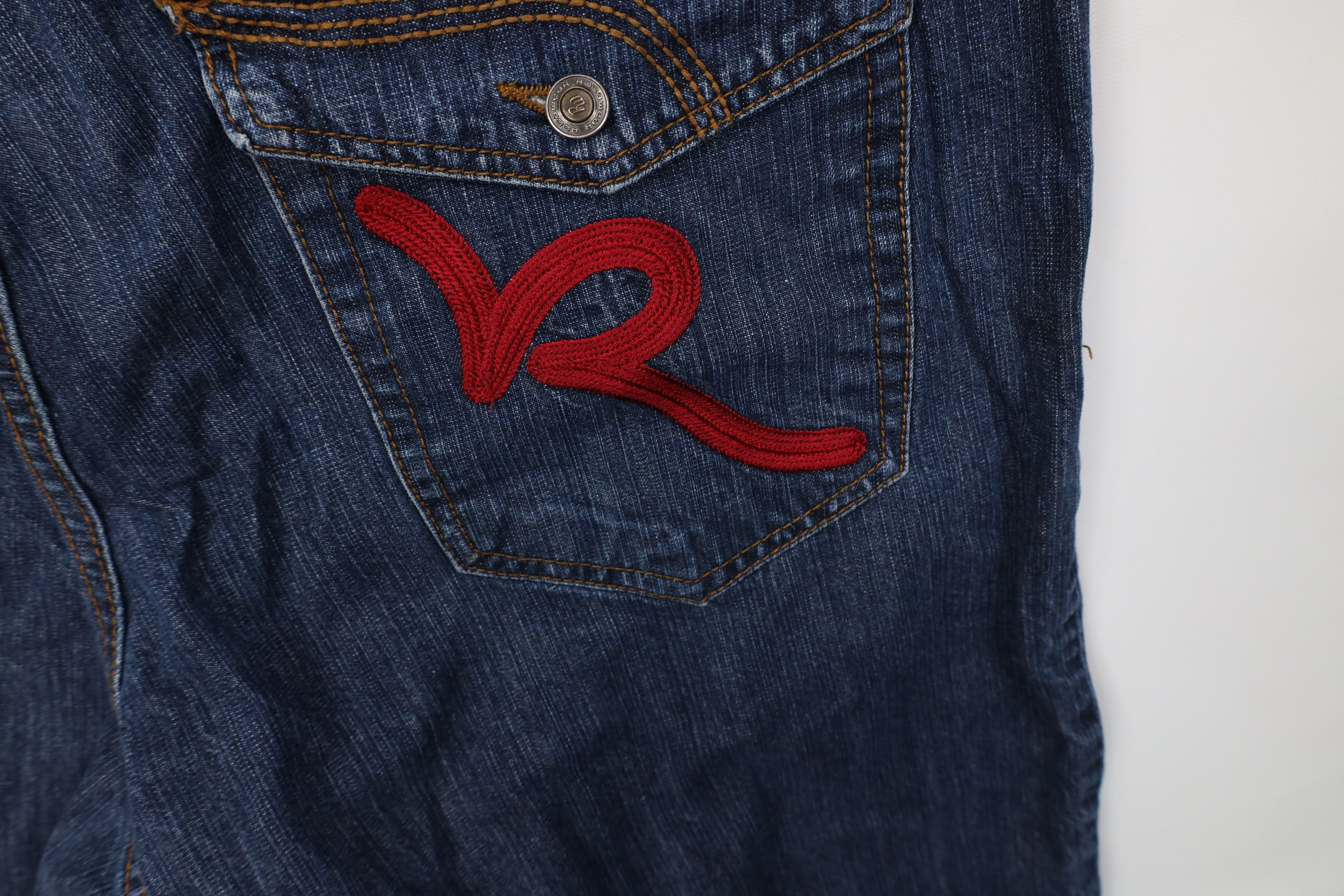 Rocawear Vintage 90s Y2K Rocawear Fit Denim Jean Shorts Blue Cotton Size US 40 / EU 56 - 15 Thumbnail