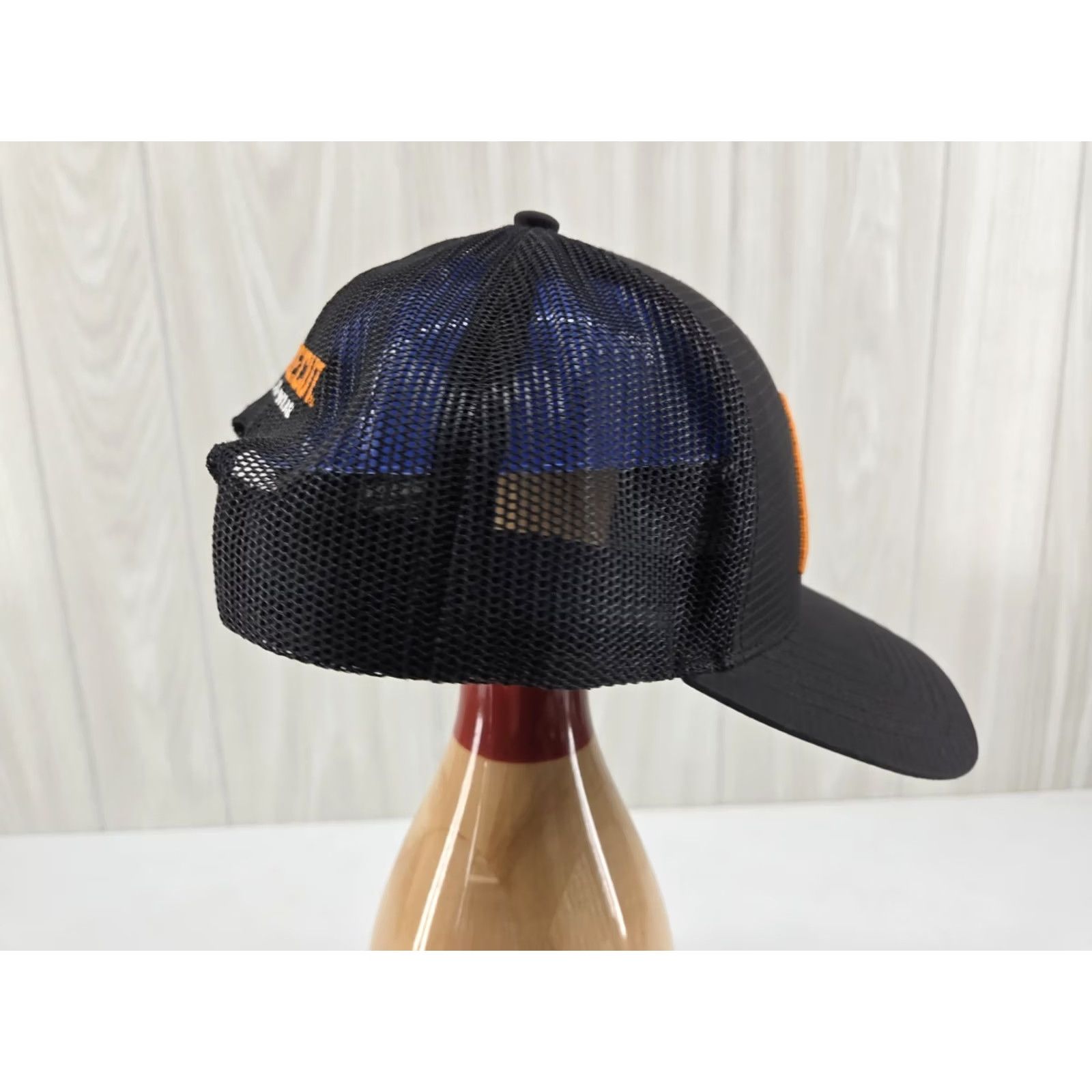 LIV Outdoor Outdoor Ridge Cut Toughwear Snapback Hat Logo Embroidered Dad Cap Adjustable Hat Mens Black One Size Adjustable Breather Concept Logo Baseball Cap Size ONE SIZE - 5 Thumbnail