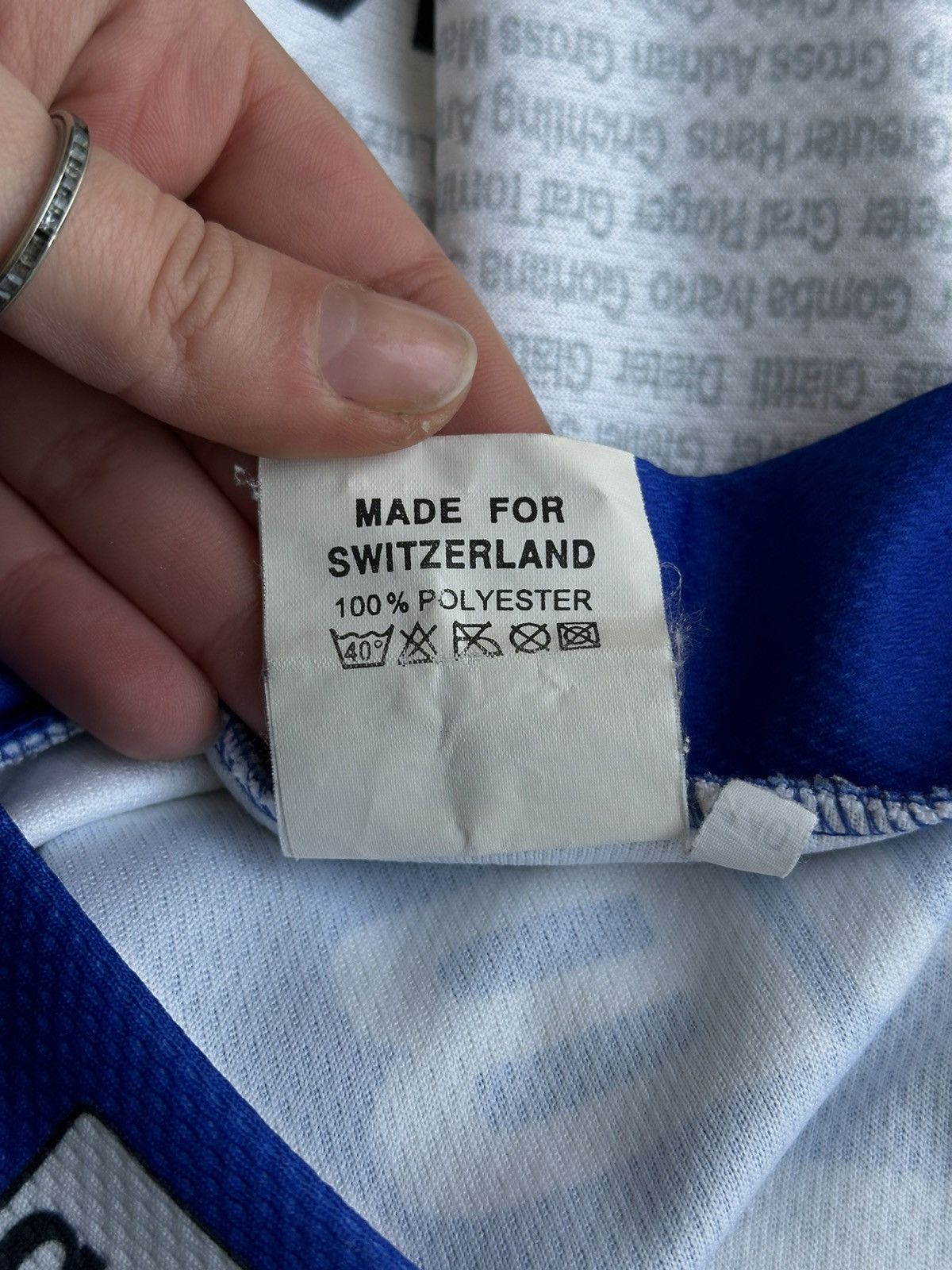 Adidas ZSC LIONS SWITZERLAND HOCKEY SHIRT JERSEY OCHSNER VINTAGE Size US M / EU 48-50 / 2 - 11 Thumbnail