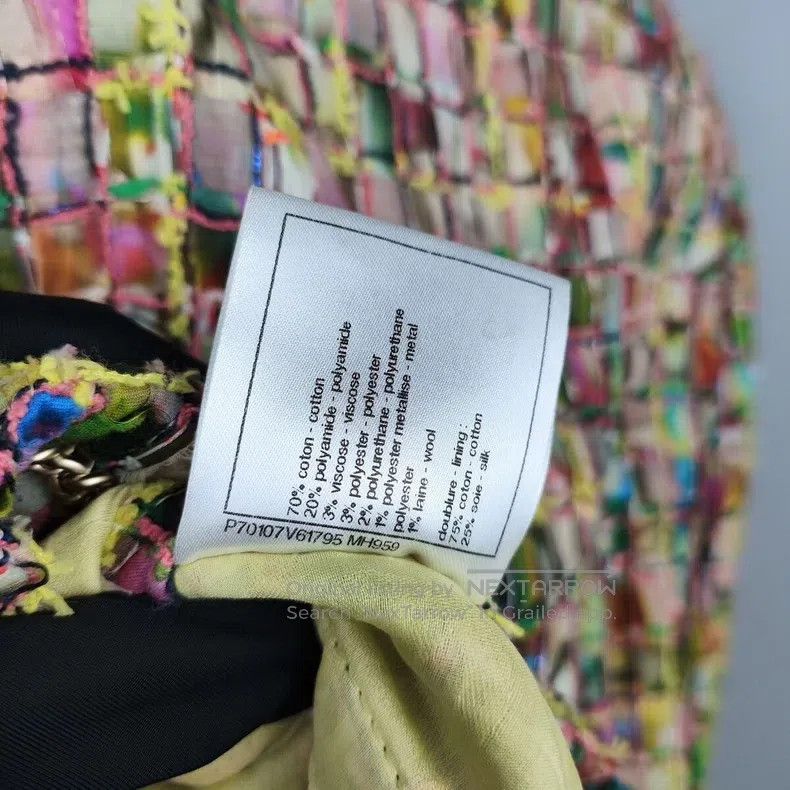 Chanel Chanel 21p tweed coat Size XXS / US 00 / IT 34 - 4 Thumbnail