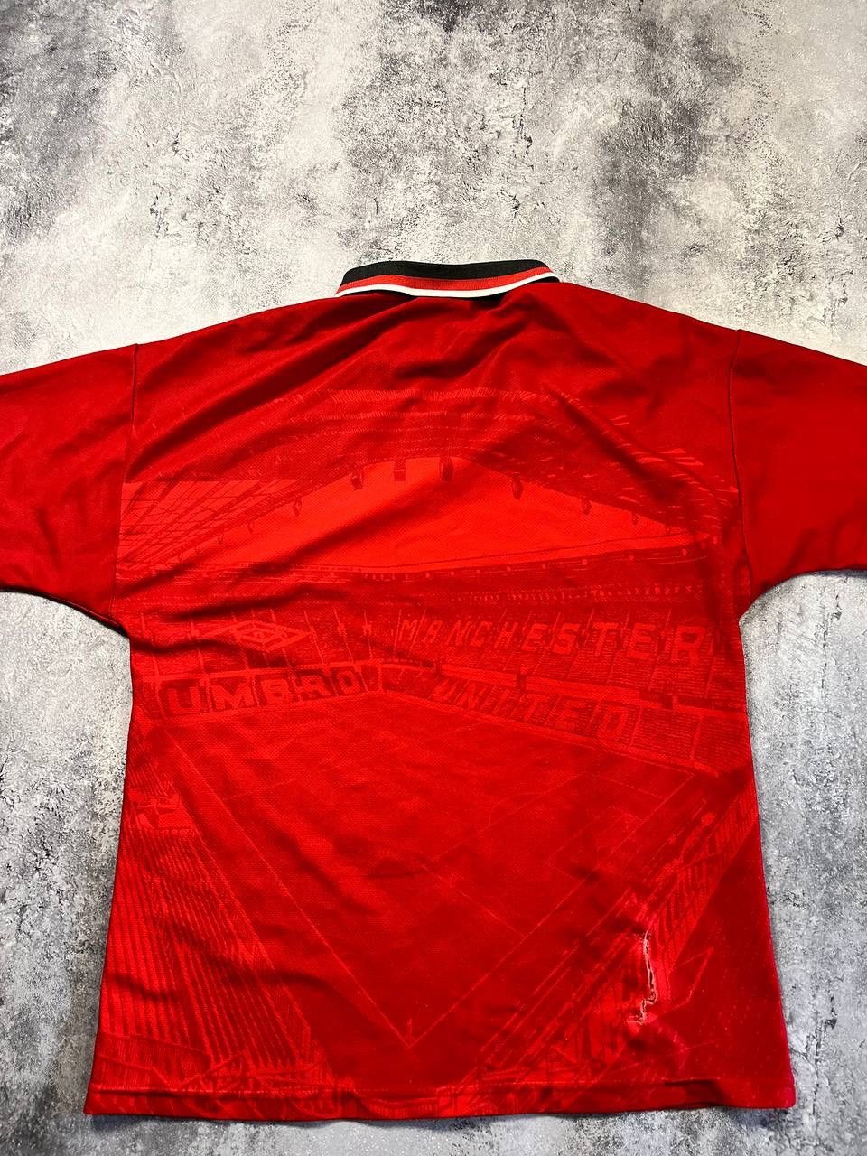 Vintage UMBRO 1994-96 MANCHESTER UNITED Size US M / EU 48-50 / 2 - 7 Thumbnail