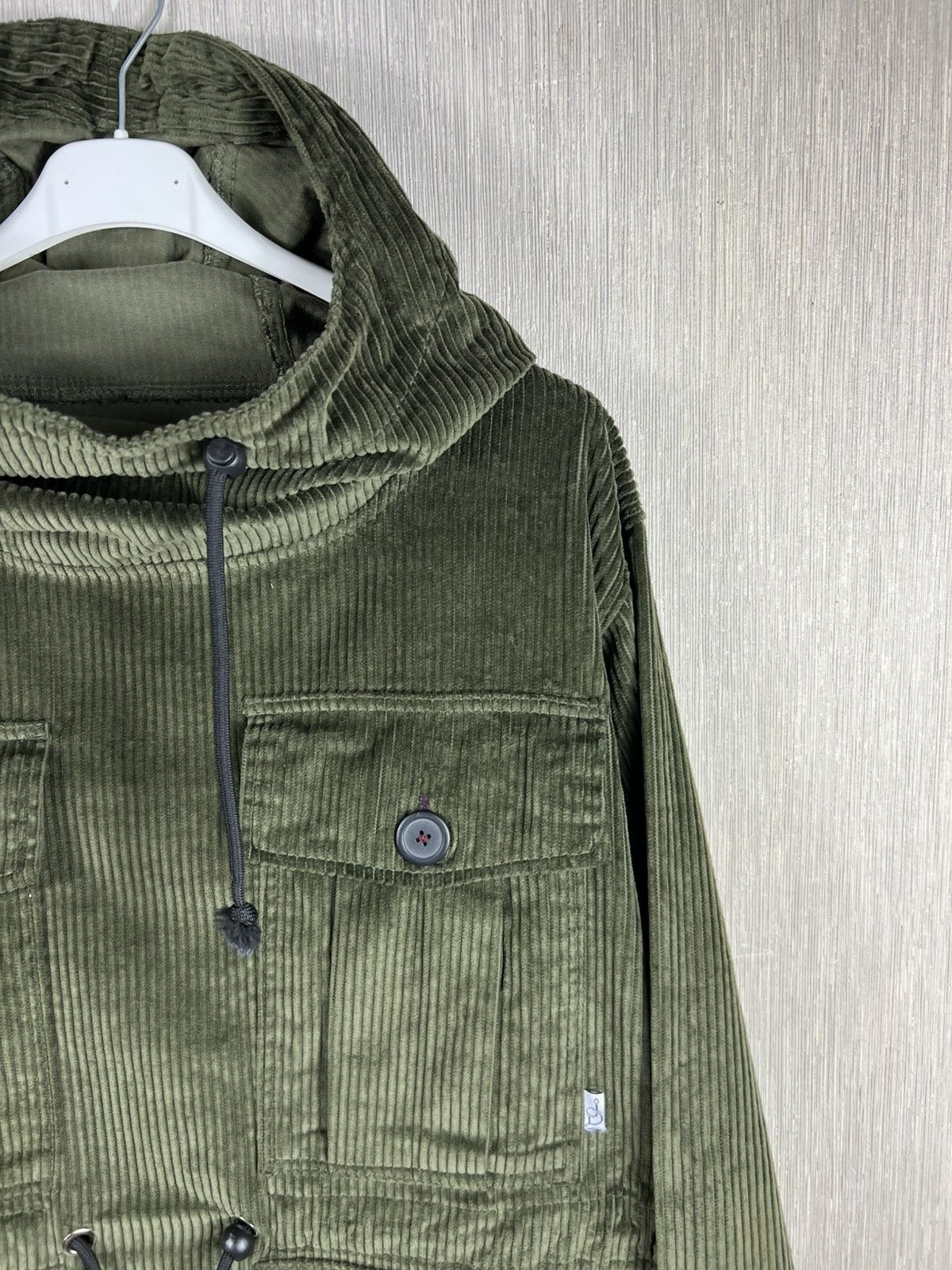 Handmade James Darby clothing England corduroy face mask jacket ninja Size US L / EU 52-54 / 3 - 3 Thumbnail