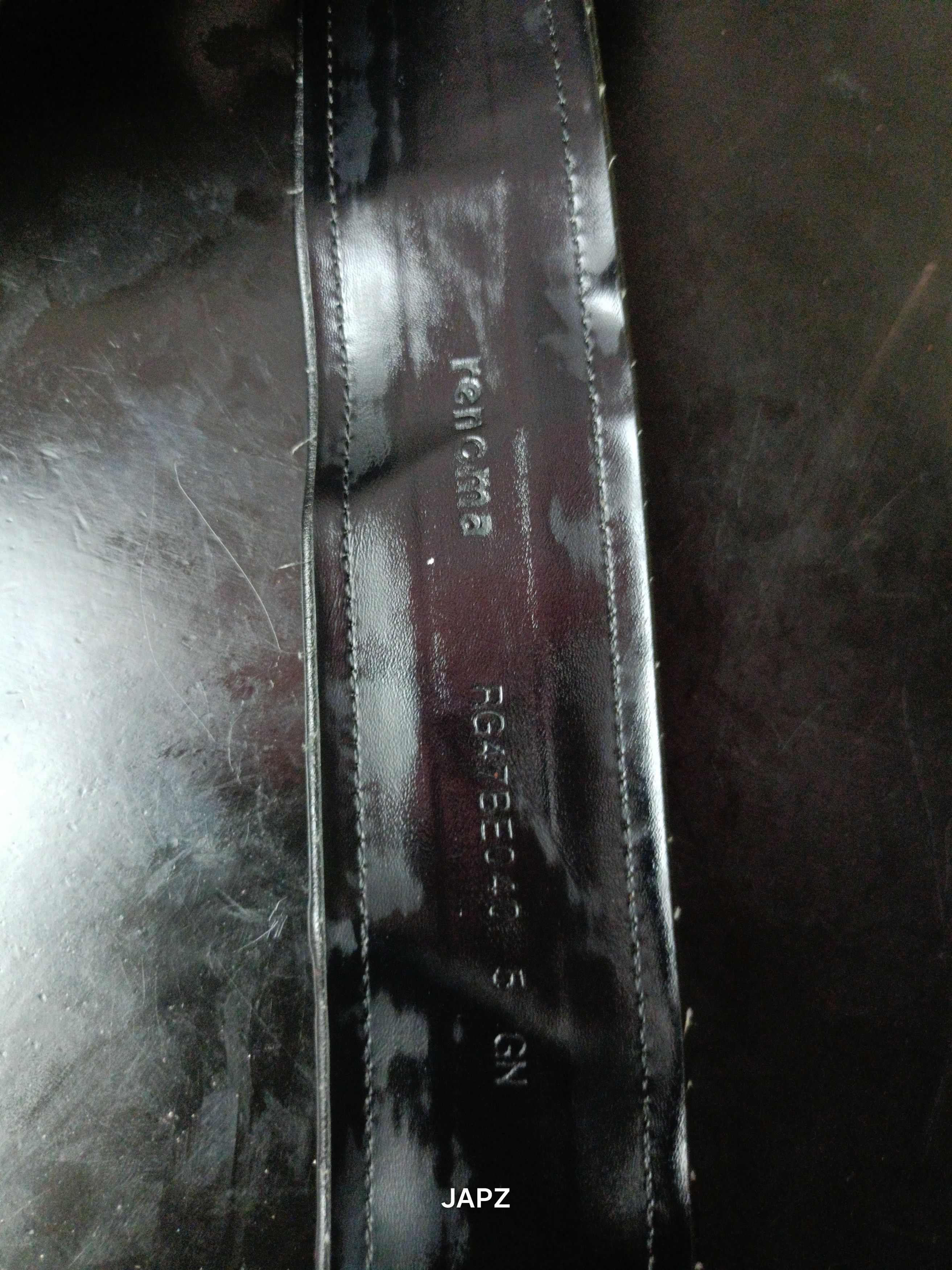 Renoma Vintage renoma zebra pattern hair leather belt Size ONE SIZE - 6 Thumbnail