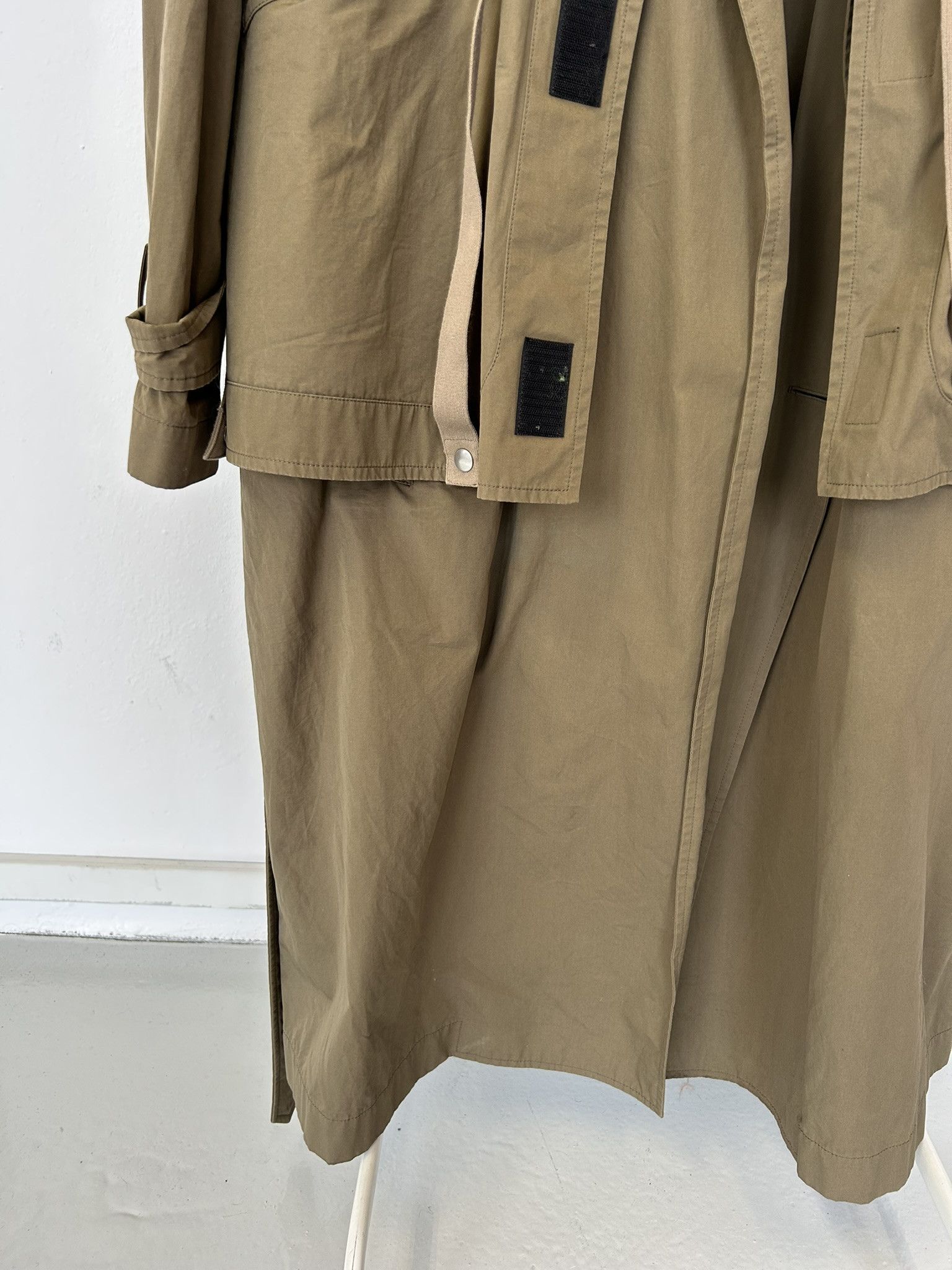 Stella McCartney 2019 Stella McCartney oversized layered trench coat Size US M / EU 48-50 / 2 - 6 Thumbnail