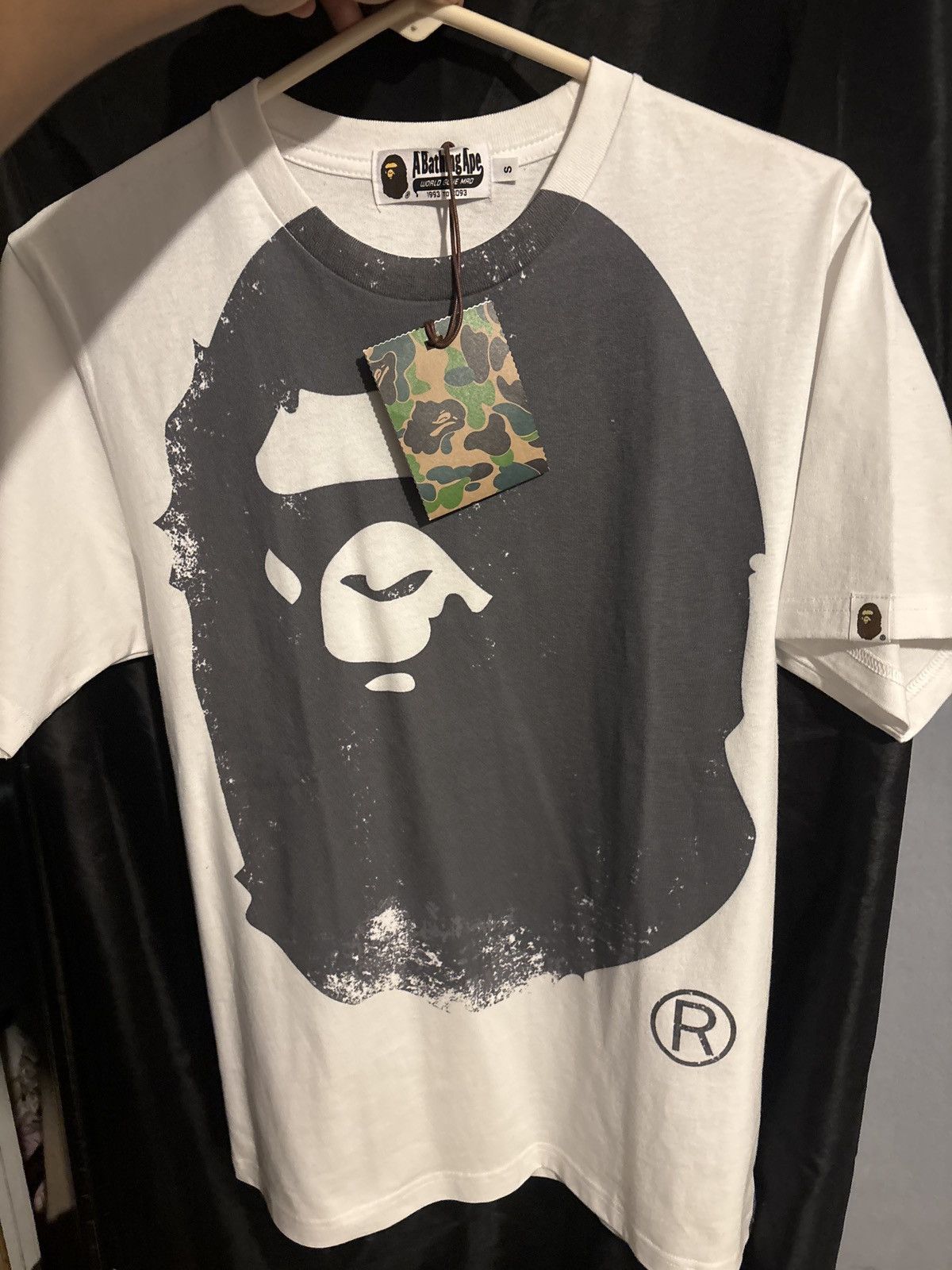 Bape BAPE Overprinted Ape Head Tee Size US S / EU 44-46 / 1 - 1 Thumbnail