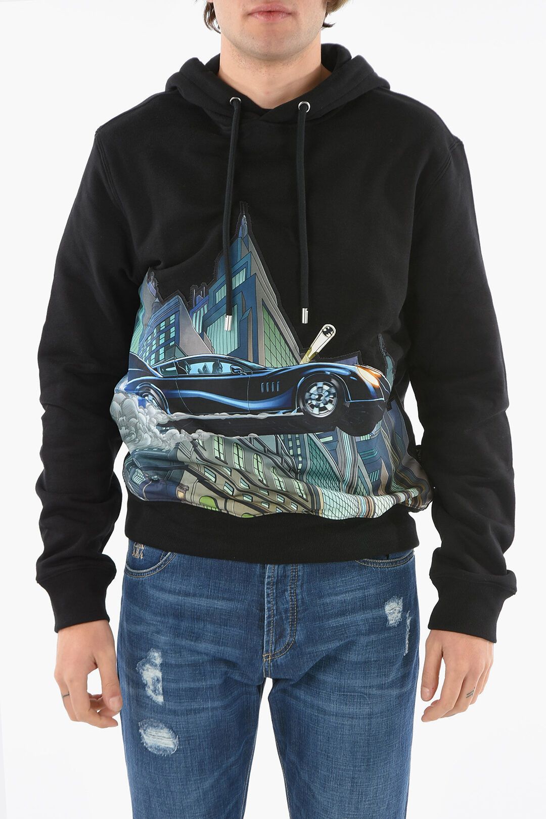 Lanvin o1y0225 Hoodie in Multicolor Size US S / EU 44-46 / 1 - 1 Thumbnail