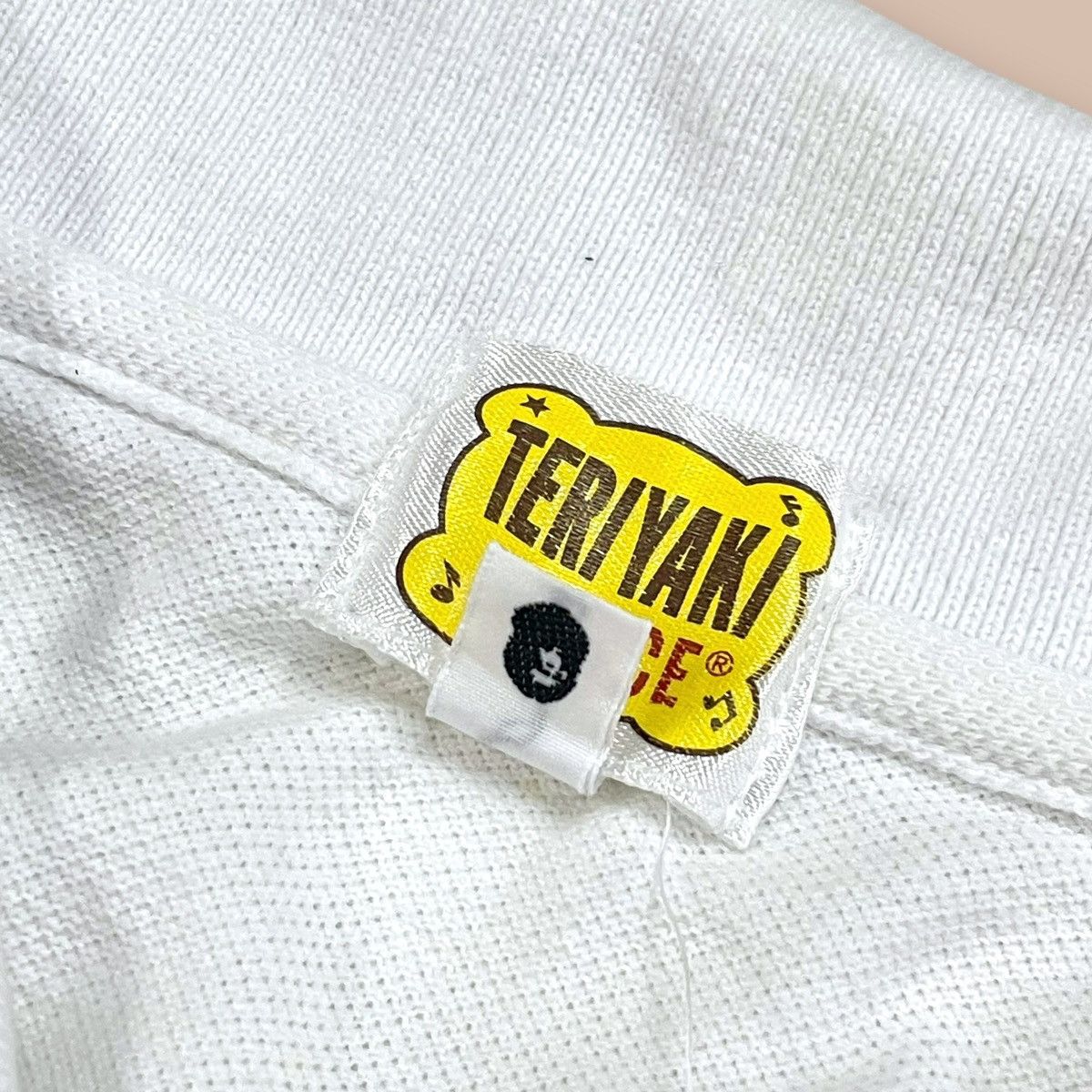Bape Bape Teriyaki Boyz White Polo Size US L / EU 52-54 / 3 - 11 Thumbnail