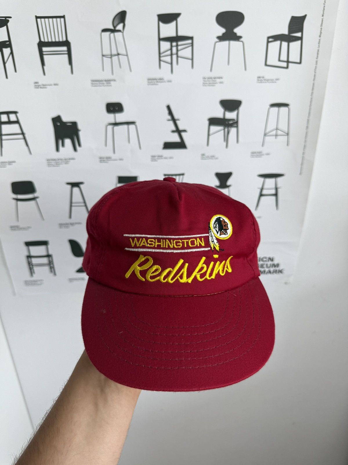 American Needle Vintage 90s Washington Redskins american needle NFL cap USA Size ONE SIZE - 2 Thumbnail
