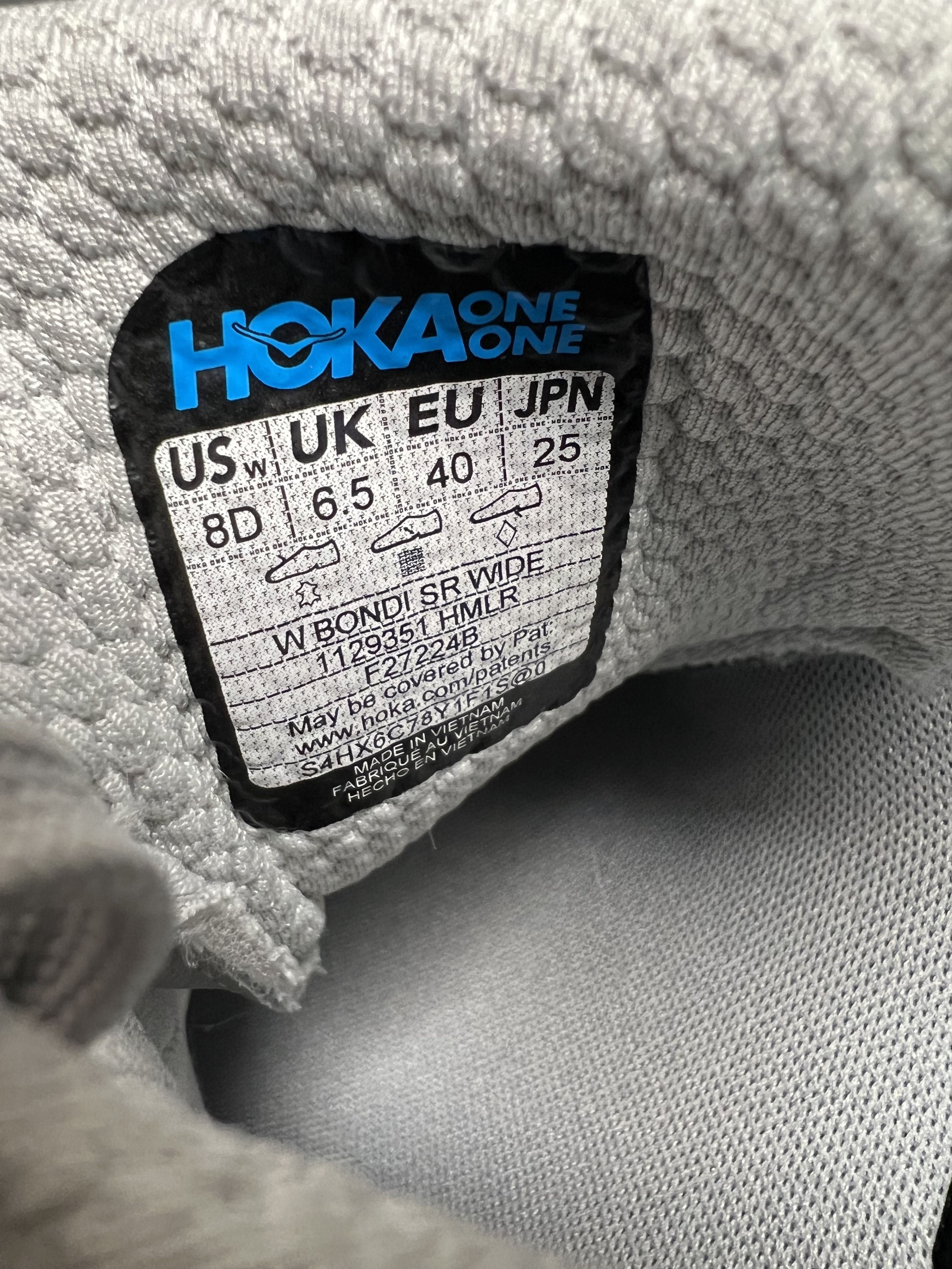 Hoka 8D Hoka Bondi SR Wide Running Shoes Walking Gym Training Size US 8 / IT 38 - 11 Thumbnail