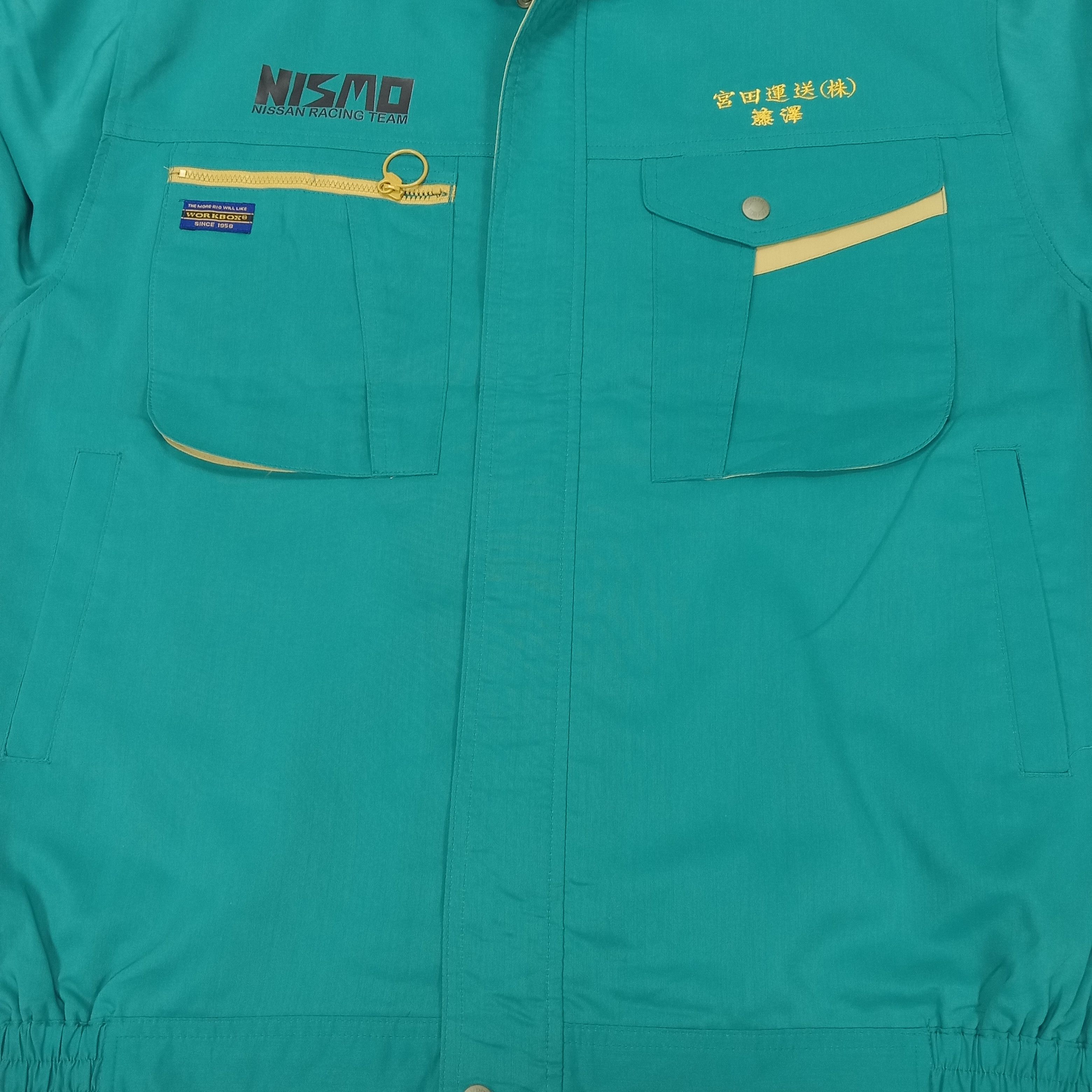 Japanese Brand Nismo Nissan Racing Team Custom Workwear Style Jacket Size US L / EU 52-54 / 3 - 7 Thumbnail