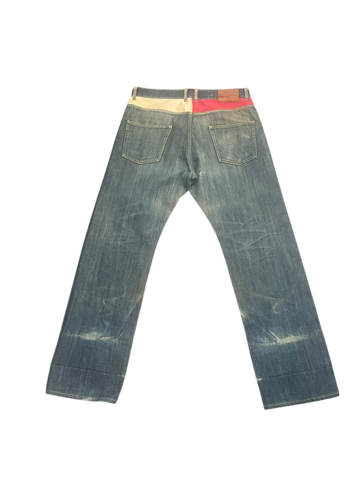 Tommy Hilfiger Tommy Faded Distresed Denim Size US 36 / EU 52 - 1 Thumbnail
