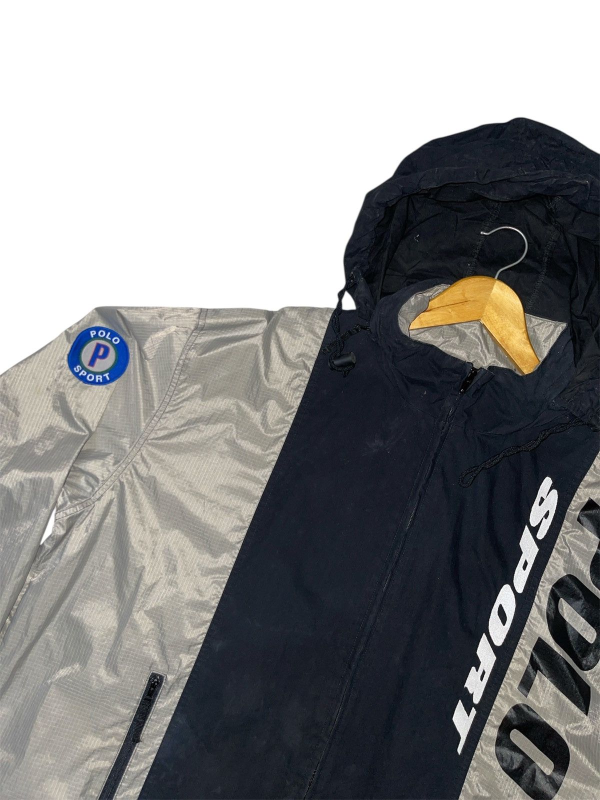 Polo Ralph Lauren × Vintage Rare vintage 90s Polo Sports Jacket Windbreaker Size XL Size US XL / EU 56 / 4 - 3 Thumbnail