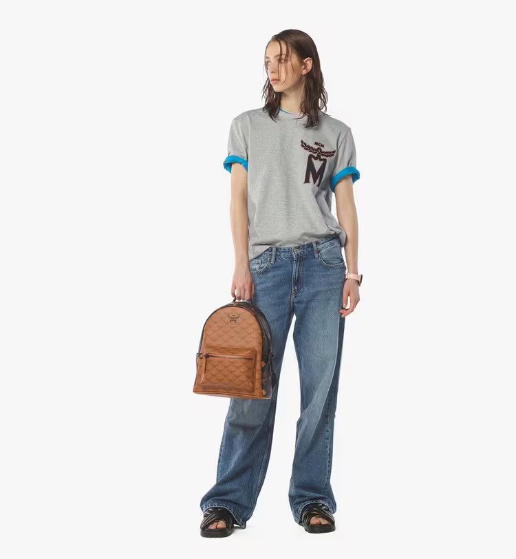 MCM o1mt1gz1125 Dup / Size: OS / Small Backpack in Brown/Black Size ONE SIZE - 5 Thumbnail