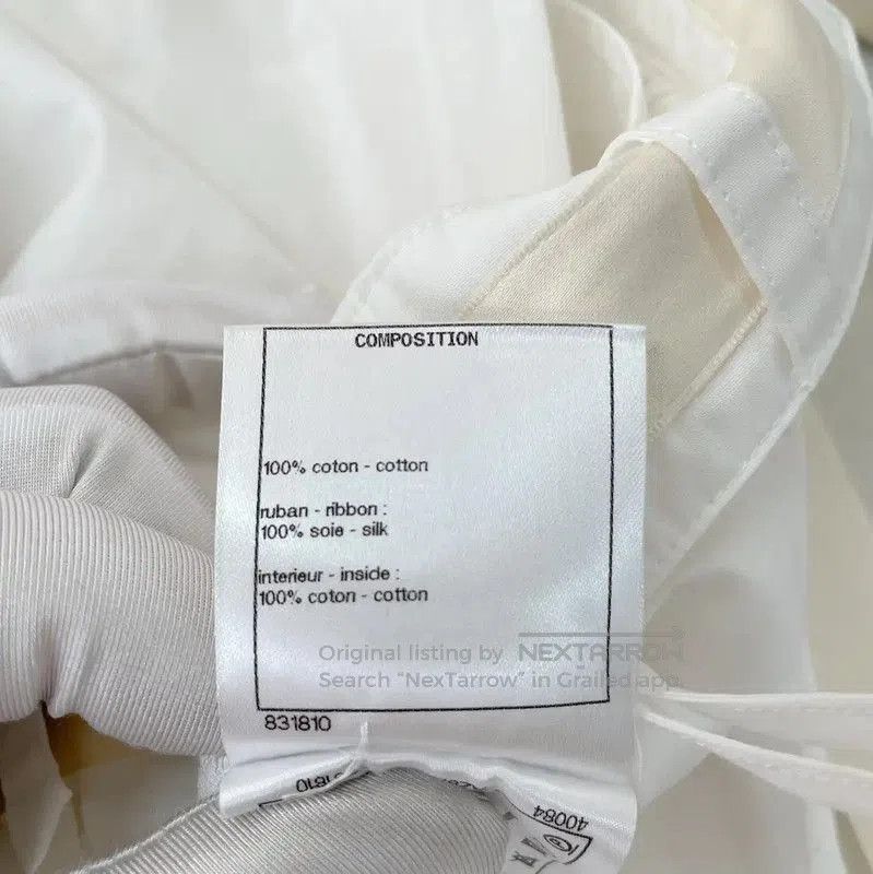 Chanel Chanel White Cotton Casual Pants for Women . Size 28" / US 6 / IT 42 - 8 Thumbnail