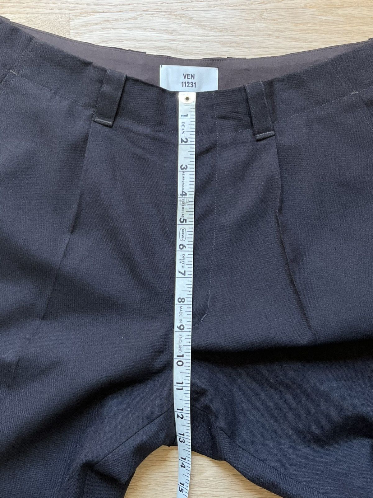 Other Ven. Space Ven 11231 Dark Brown Pants Kinori Wool Evan 48 Size US 32 / EU 48 - 7 Thumbnail