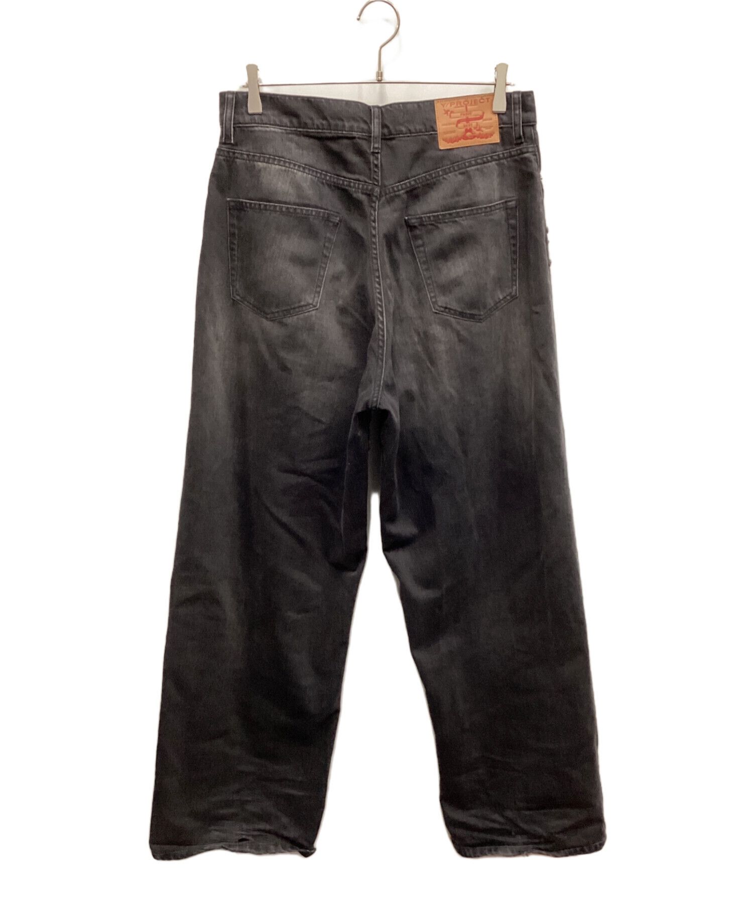 Y/Project Y/ PROJECT PARIS BEST PATCH Denim Pants Black 29 Size US 32 / EU 48 - 4 Thumbnail