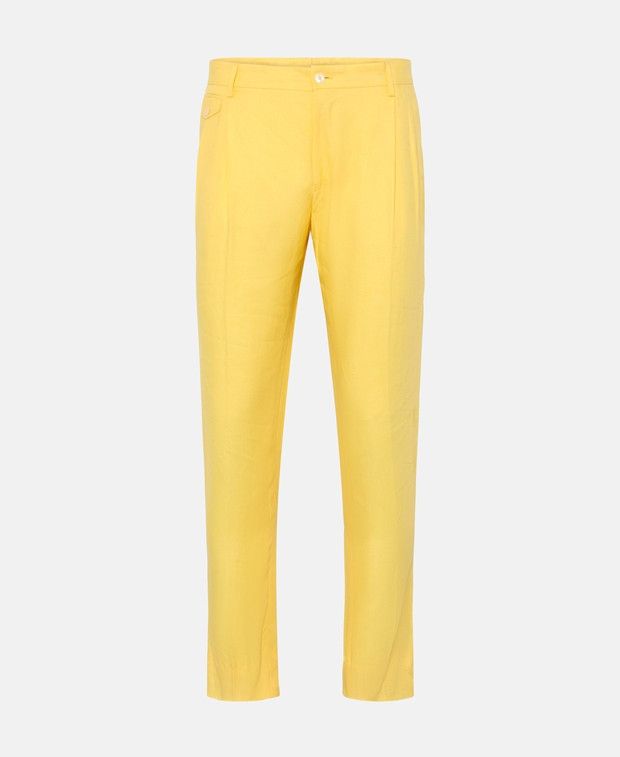 Dolce & Gabbana Linen trousers Size US 44 / EU 60 - 1 Thumbnail