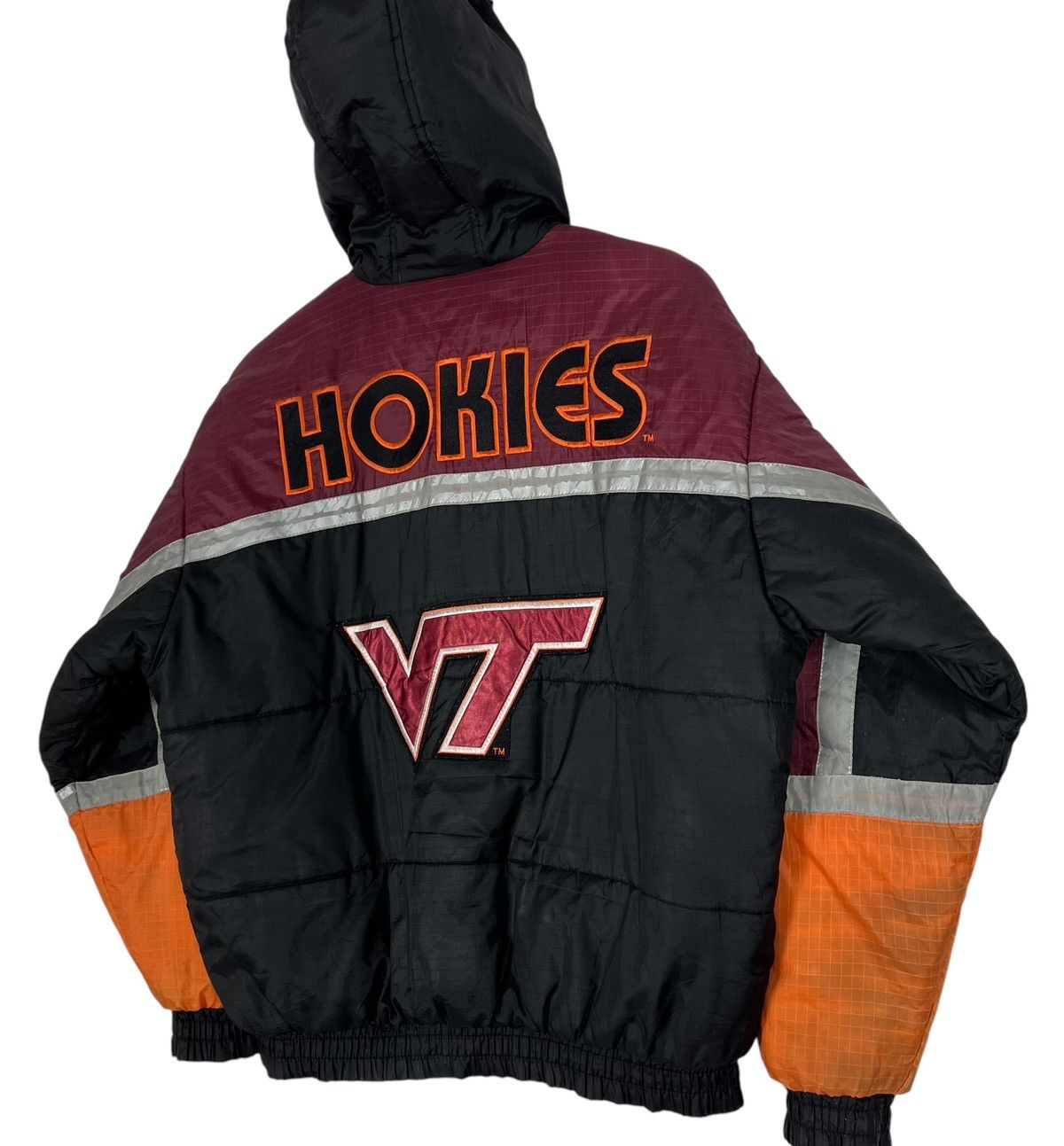 NFL 90s Vintage Hockey Virginia Pro Player Reversible Jacket Size US L / EU 52-54 / 3 - 8 Thumbnail