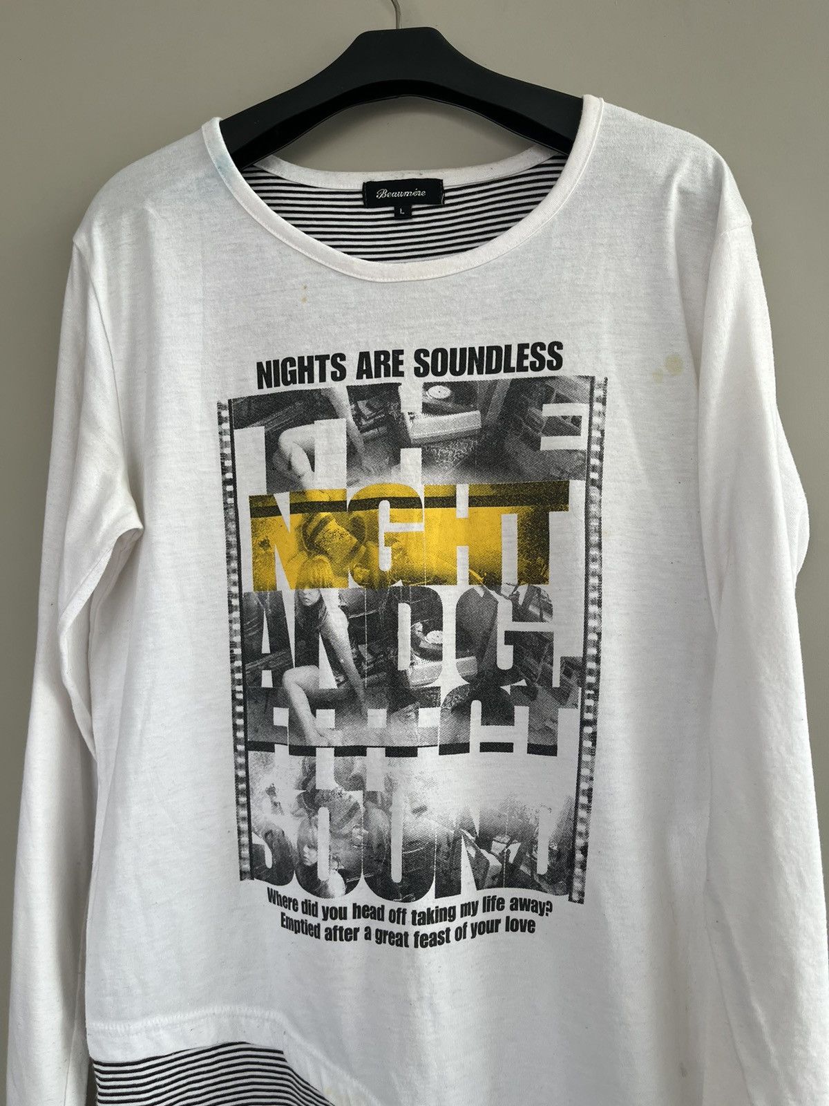 14th Addiction × KMRii × Yasuyuki Ishii BEAUMERE MAGAZINE GIRL DOUBLE LAYER SEDITIONARIES PUNK STYLE Size US M / EU 48-50 / 2 - 2 Thumbnail