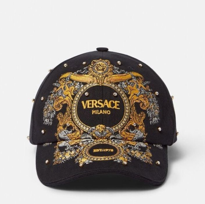 Versace VERSACE CRYSTAL HAT | Grailed