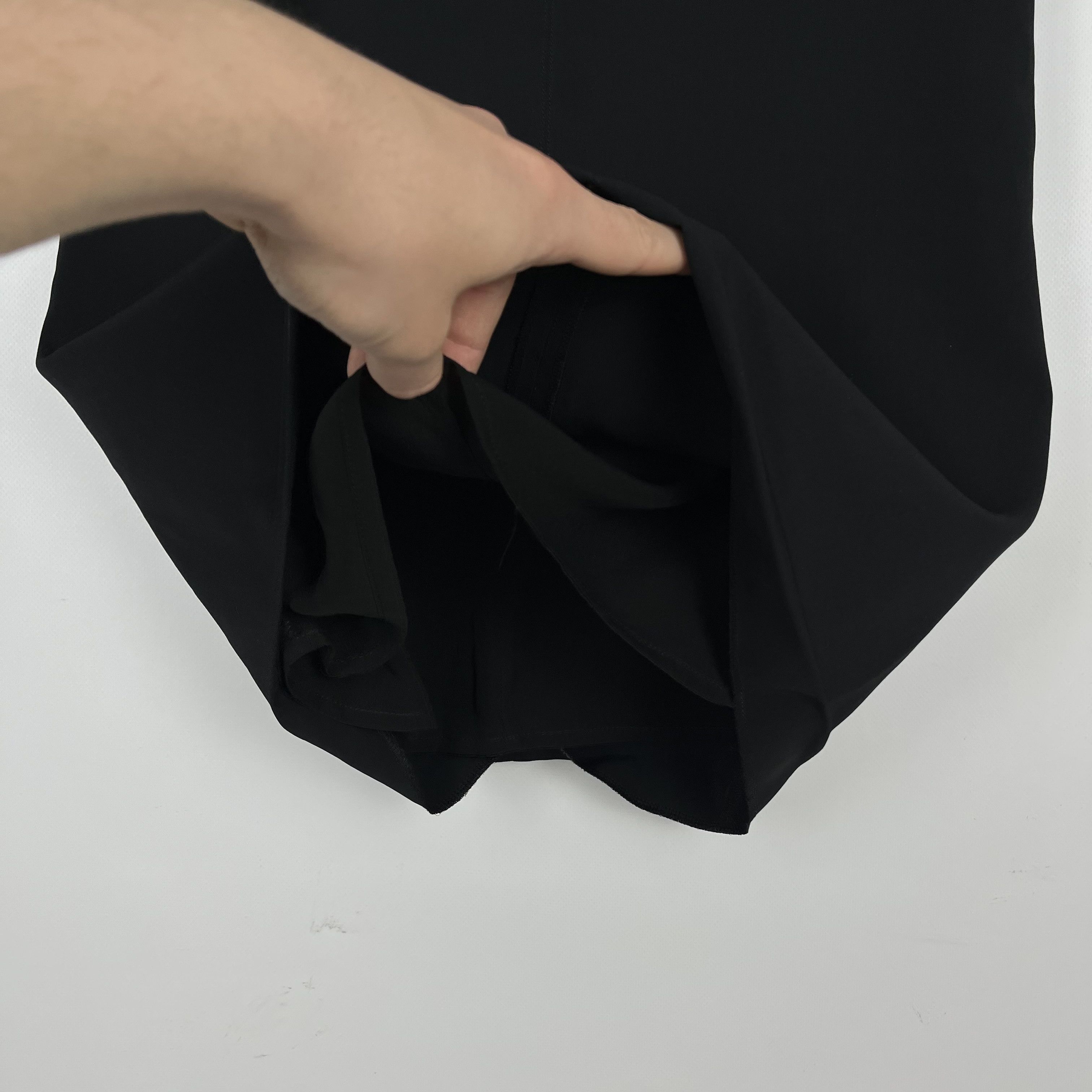 Maison Margiela Maison Margiela Line 1 Avant-Garde Back Zip Black Midi Skirt Size 28" / US 6 / IT 42 - 12 Thumbnail