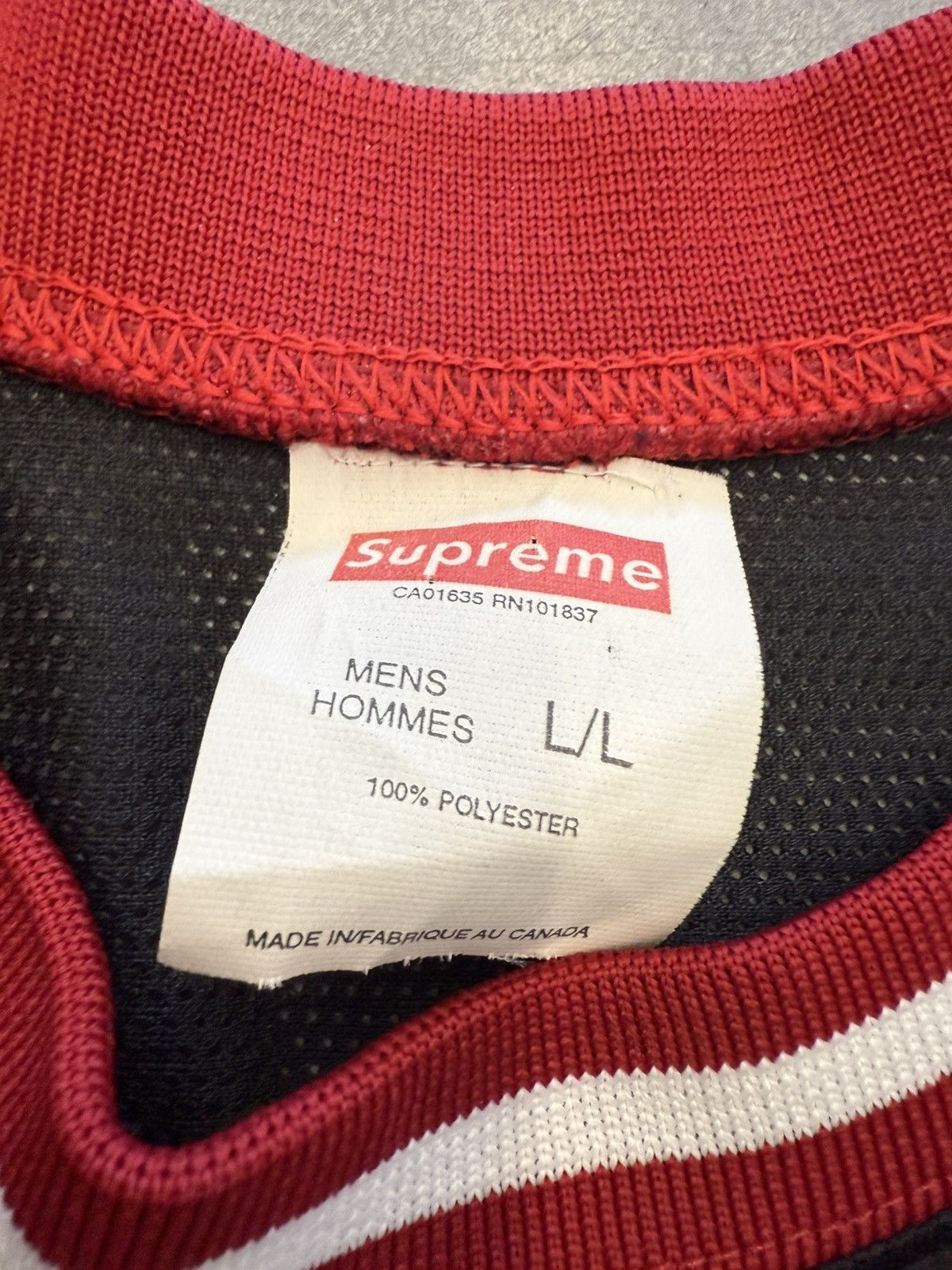 Supreme 2000S Vintage Supreme #6 Away Basketball Jersey Size US L / EU 52-54 / 3 - 7 Thumbnail
