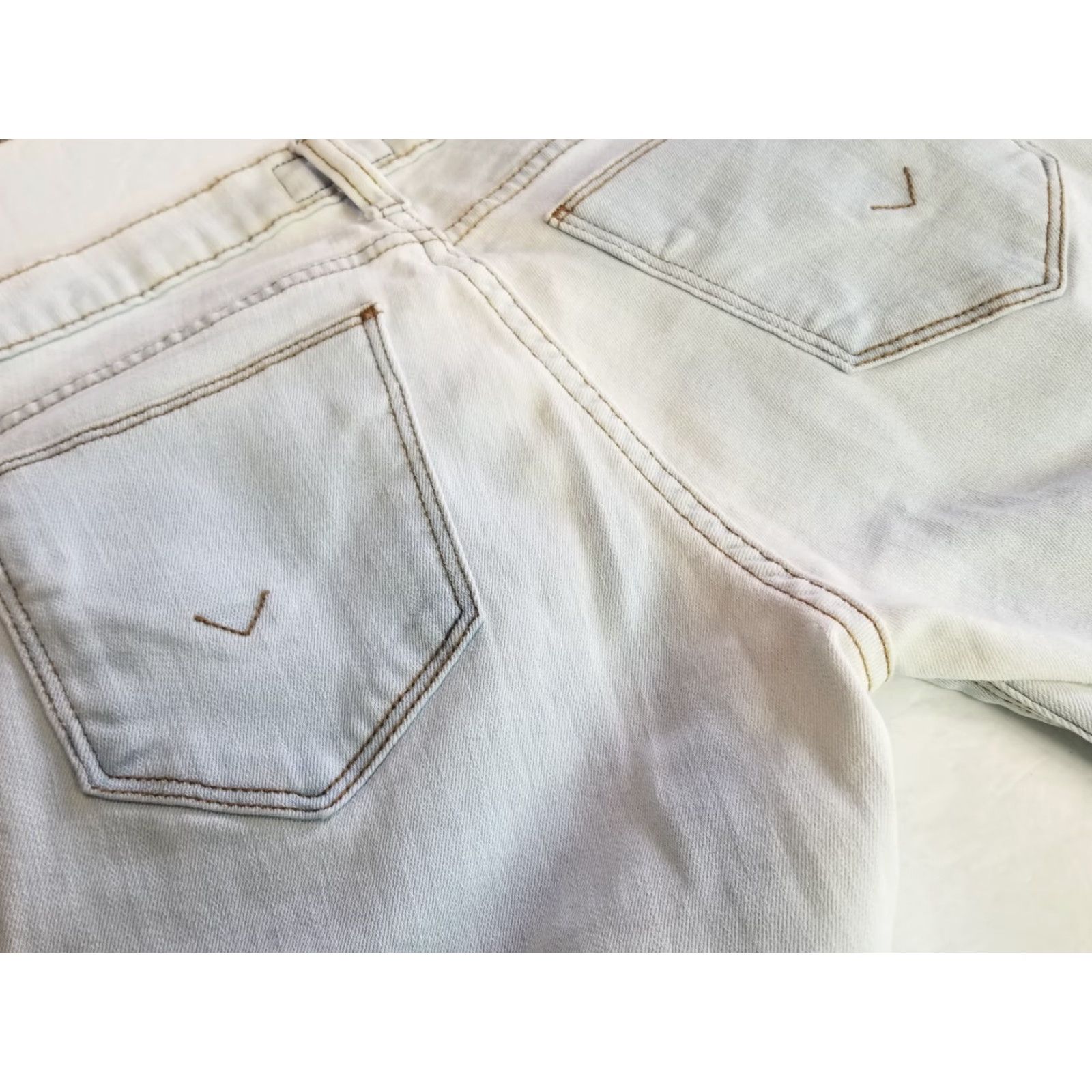 Hudson Hudson Krista Super Skinny Ankle Low Rise Denim Jeans Blue Women’s 26Size Regular Stretch Pockets Zipper Button 5-Pocket Logo Festival Jeans Womens Size 26" / US 2 / IT 38 - 7 Thumbnail