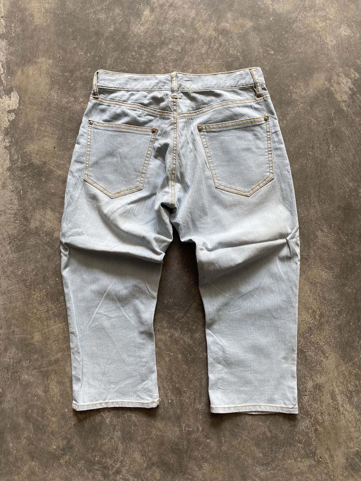 Vintage Vintage❗Avant Garde Denim Pants 🔥 Size US 30 / EU 46 - 5 Thumbnail