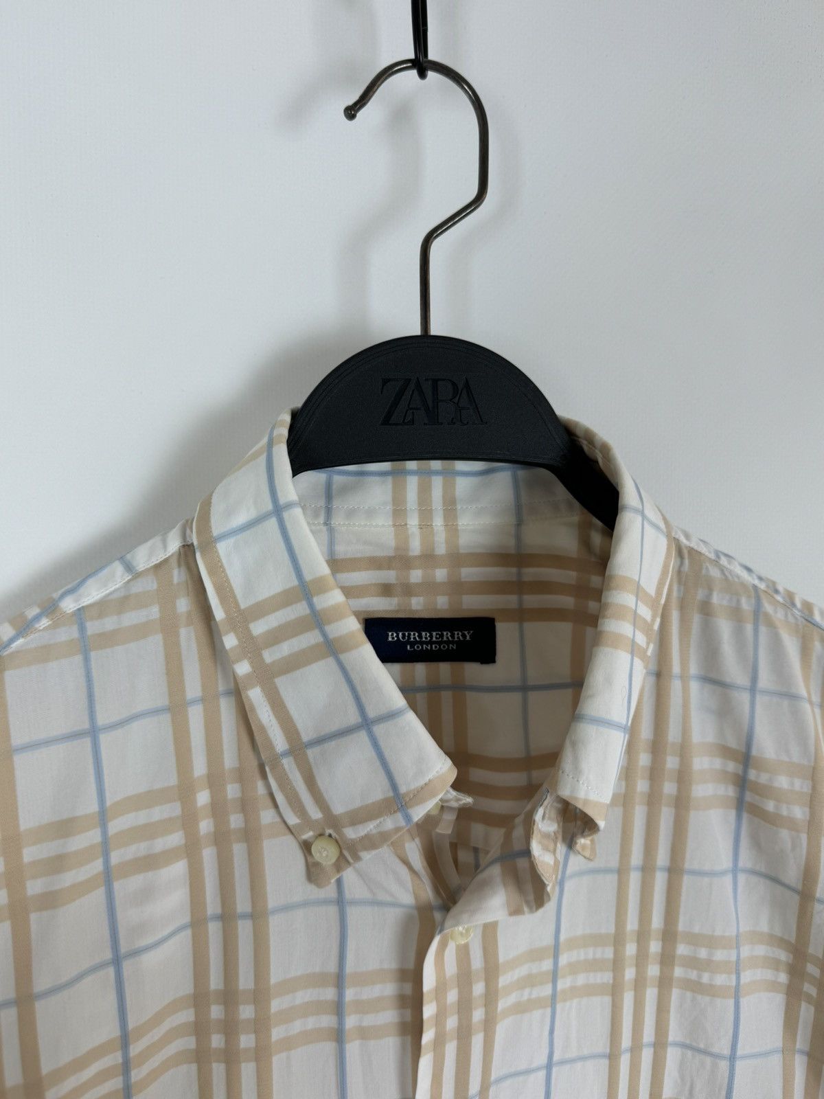 Burberry × Vintage Y2K Vintage Burberry London Nova Check Shirt Size US M / EU 48-50 / 2 - 3 Thumbnail