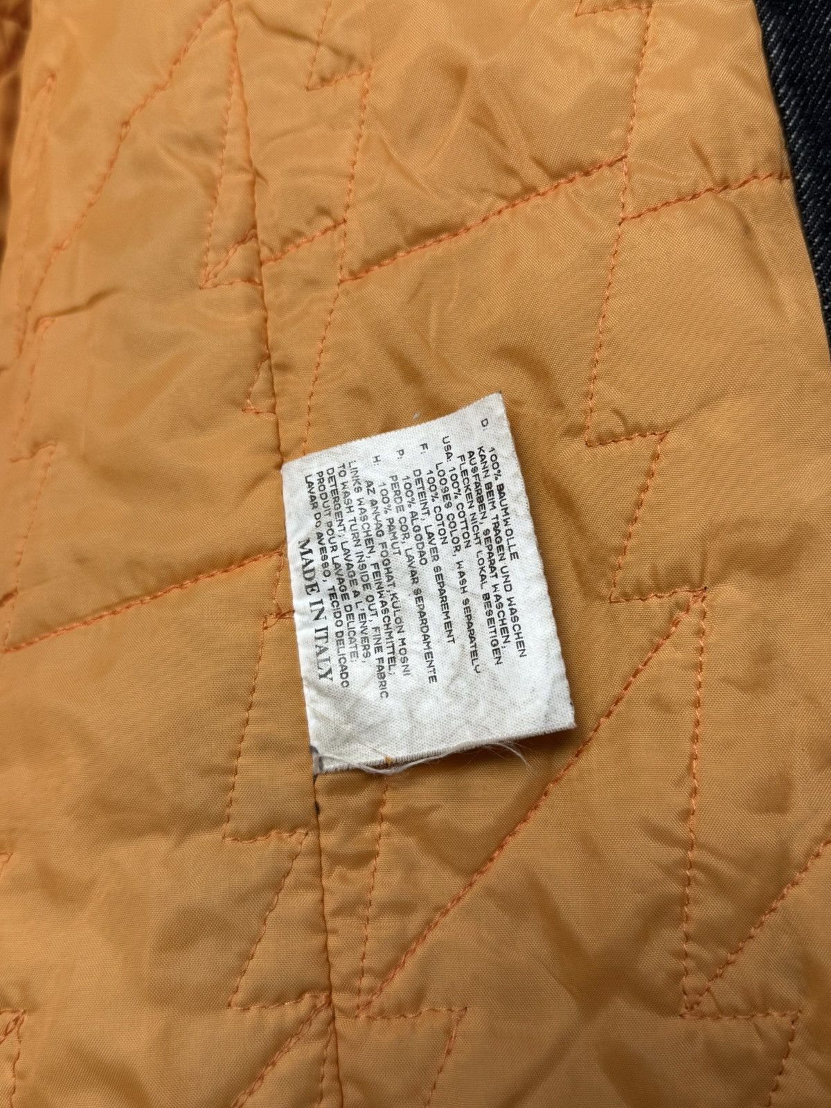 W & Lt Walter Van Beirendonck Denim Coat Jacket