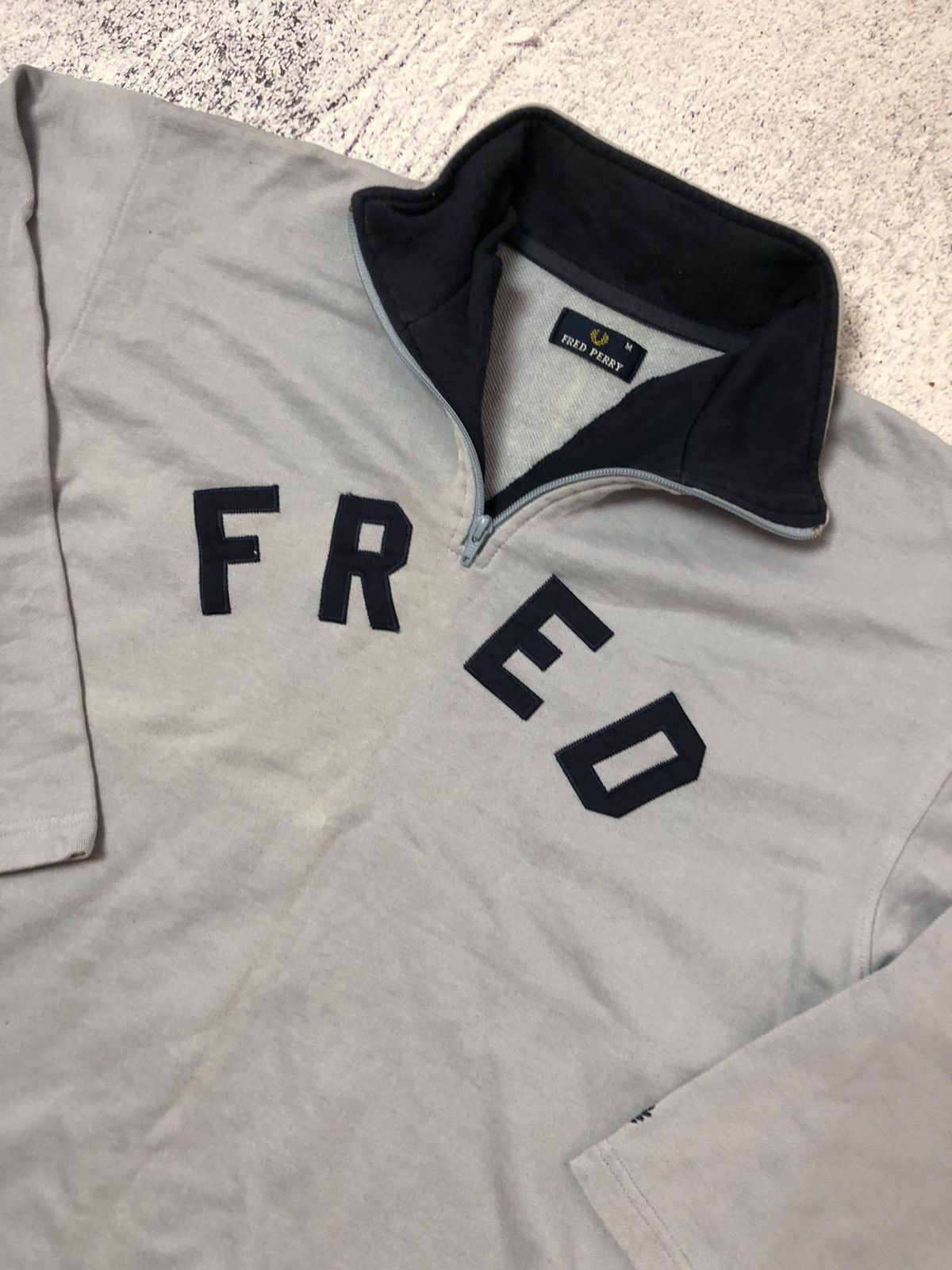 Fred Perry × Vintage Vintage men’s sweater Fred Perry size M y2k casual ykk Size US M / EU 48-50 / 2 - 5 Thumbnail